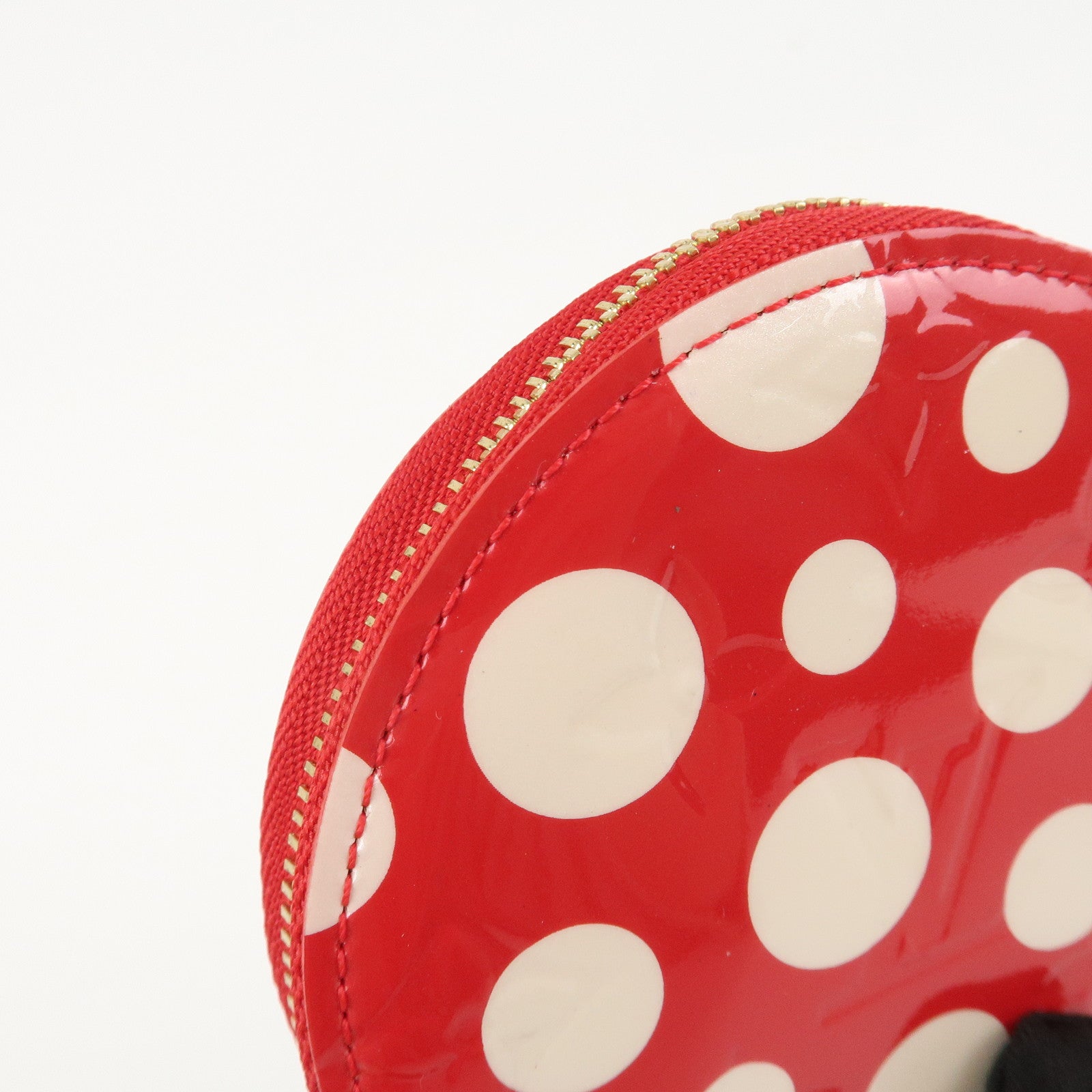Louis Vuitton Vernis Yayoi Kusama Porte Monnaie Chapeau Coin M91570 Used