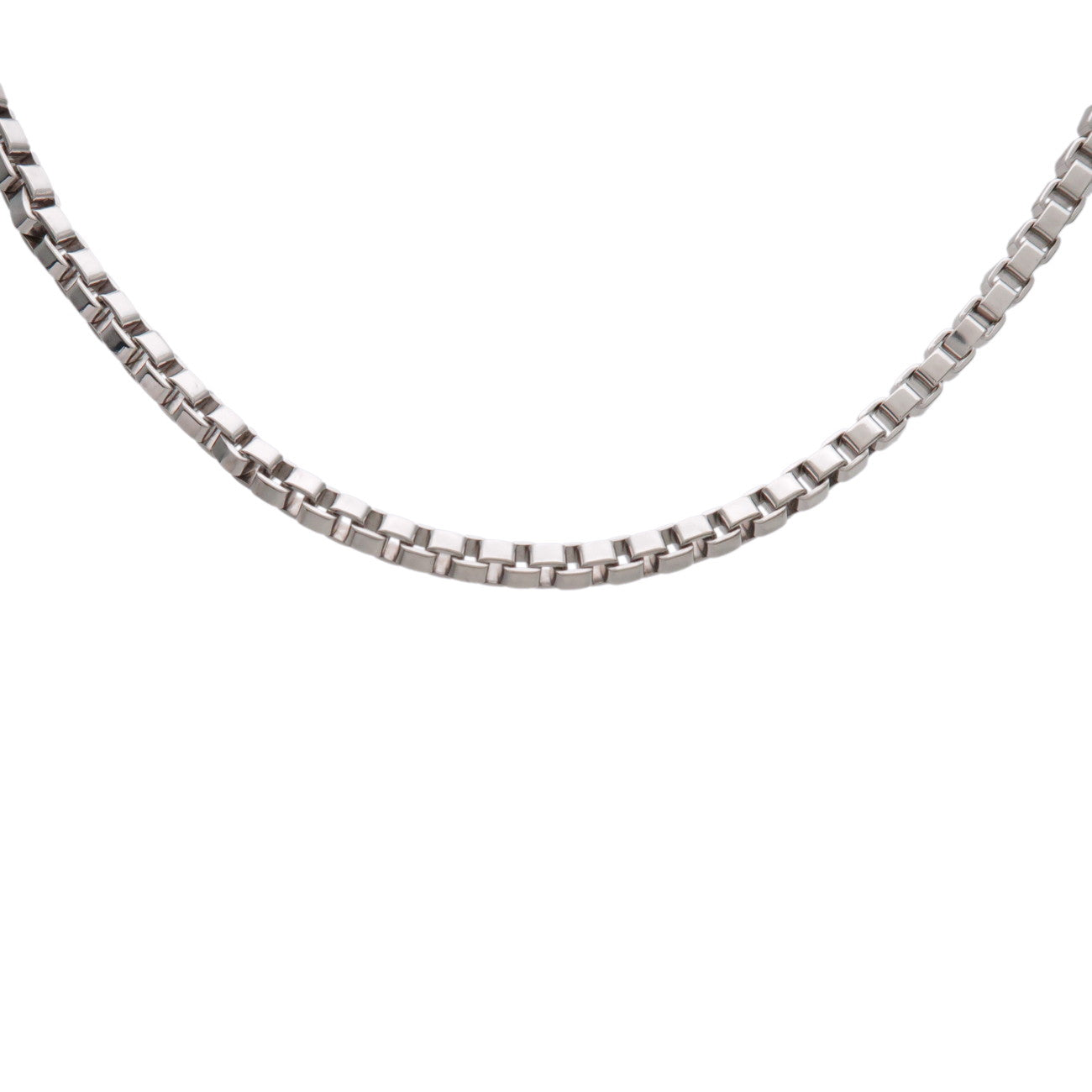 Tiffany & Co Venetian Link Necklace SV925 Silver