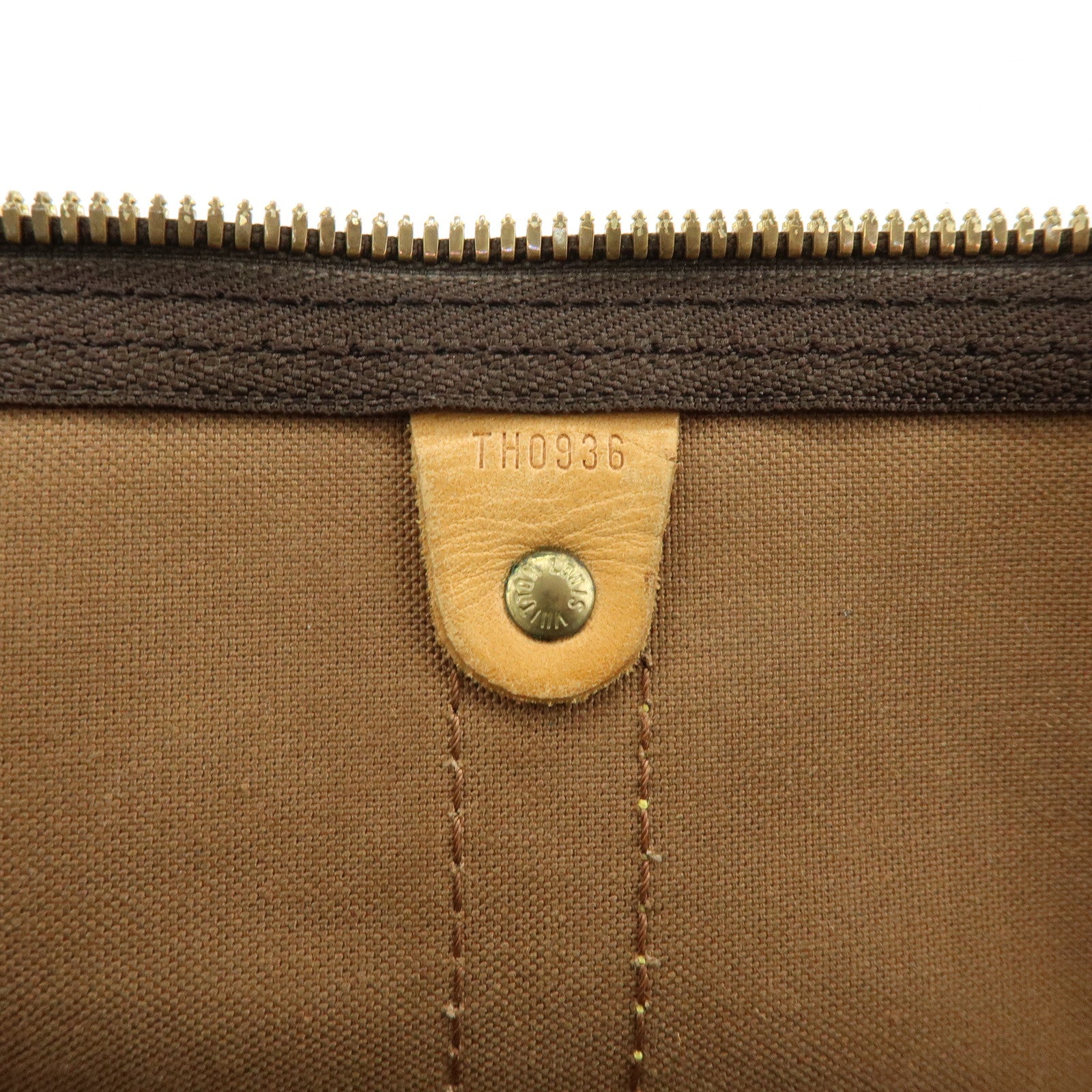 Louis Vuitton Monogram Keep All Bandouliere 45 Boston Bag M41418