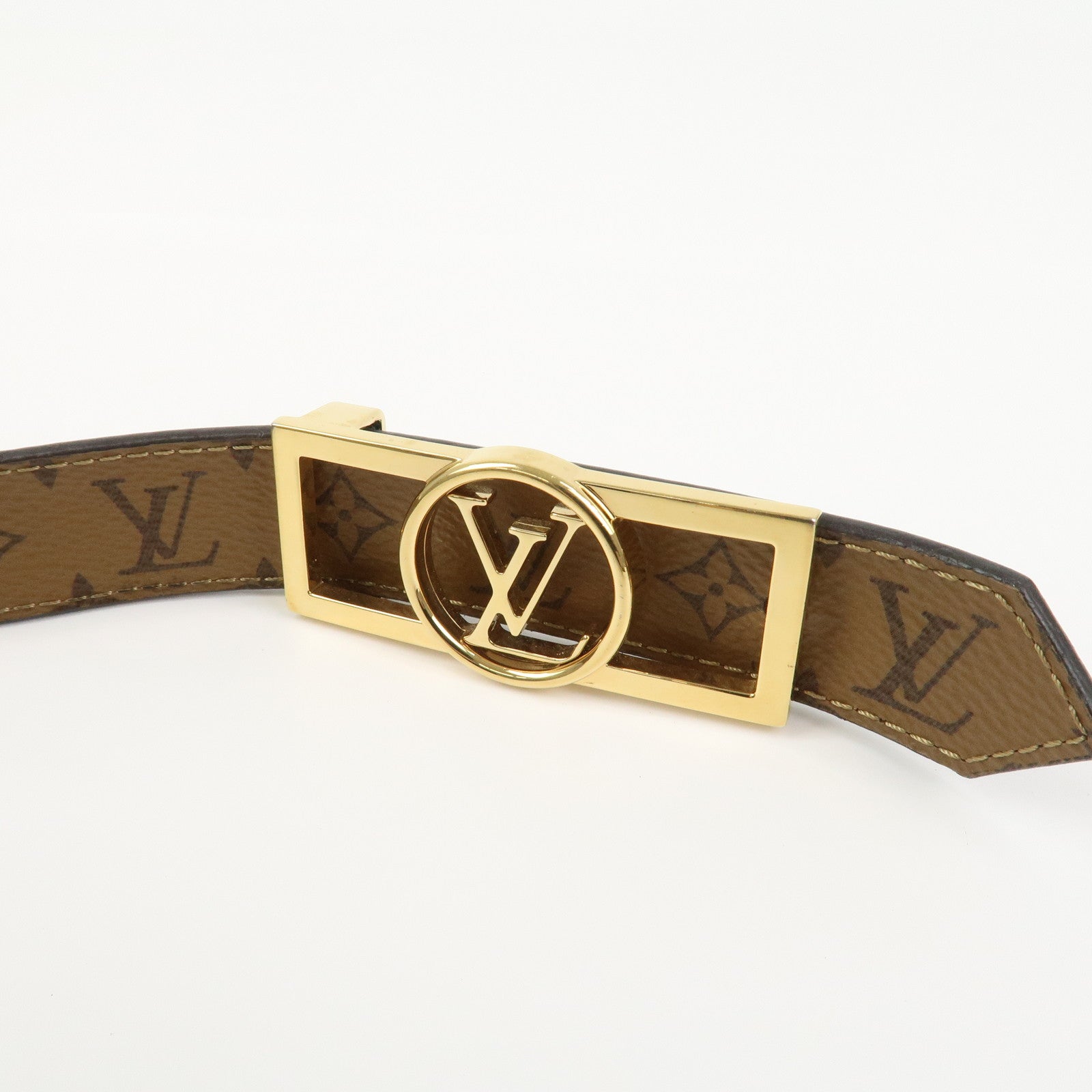 Louis Vuitton Monogram Reverse Agneau Milo Dauphine Ceinture M0203