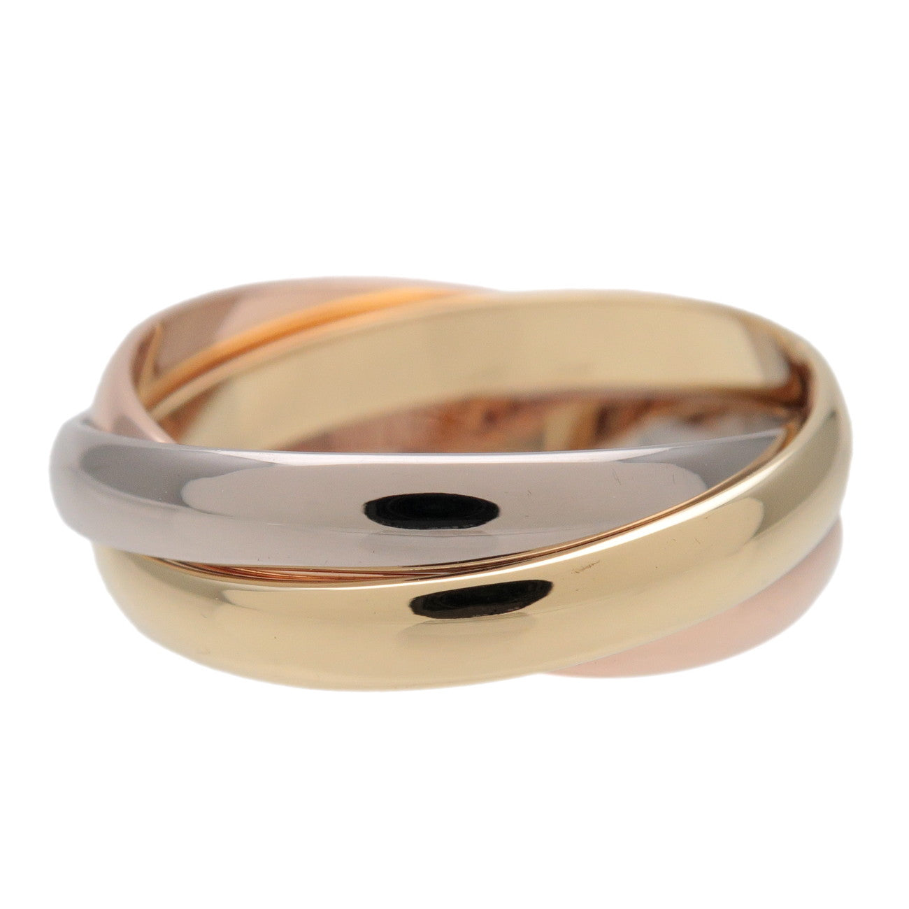 Cartier Trinity Ring SM K18 750YG/WG/PG #48 US5 EU48 HK10