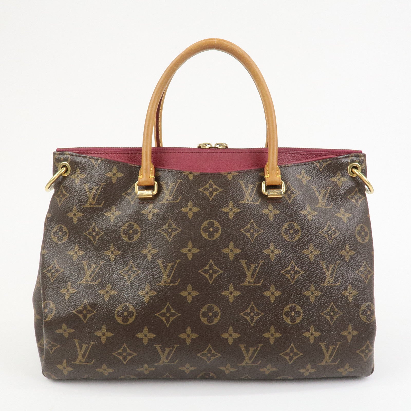 Louis Vuitton Monogram Pallas 2Way Hand Bag Aurore M40906