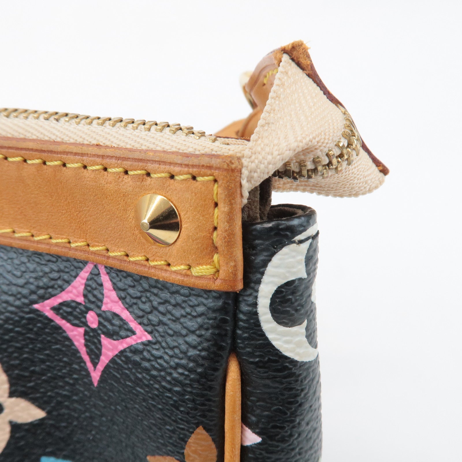 Louis Vuitton Monogram Multicolor Pochette Accessoires Noir M92648