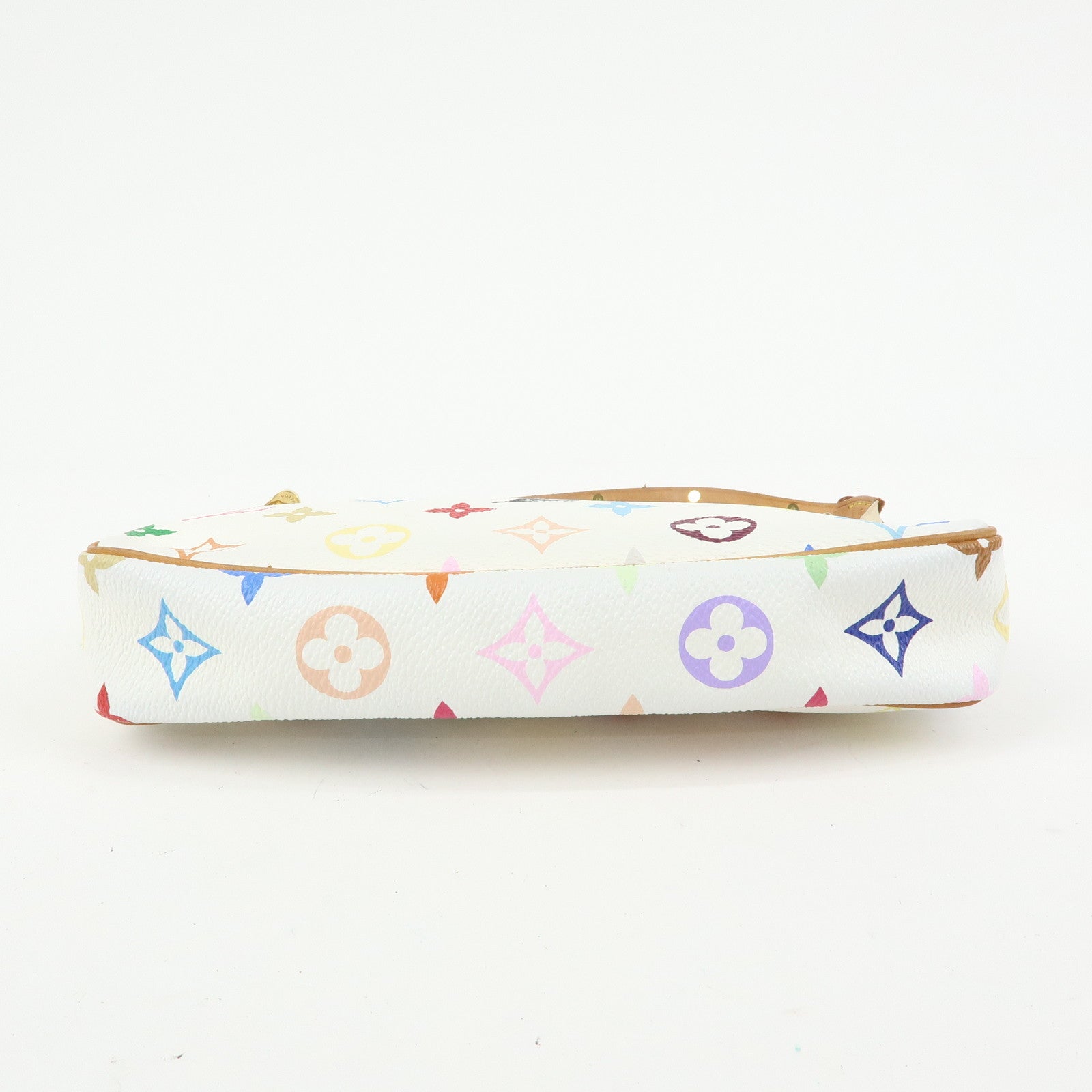 Louis Vuitton Monogram Multicolor Pochette Accessoires Blanc M92649