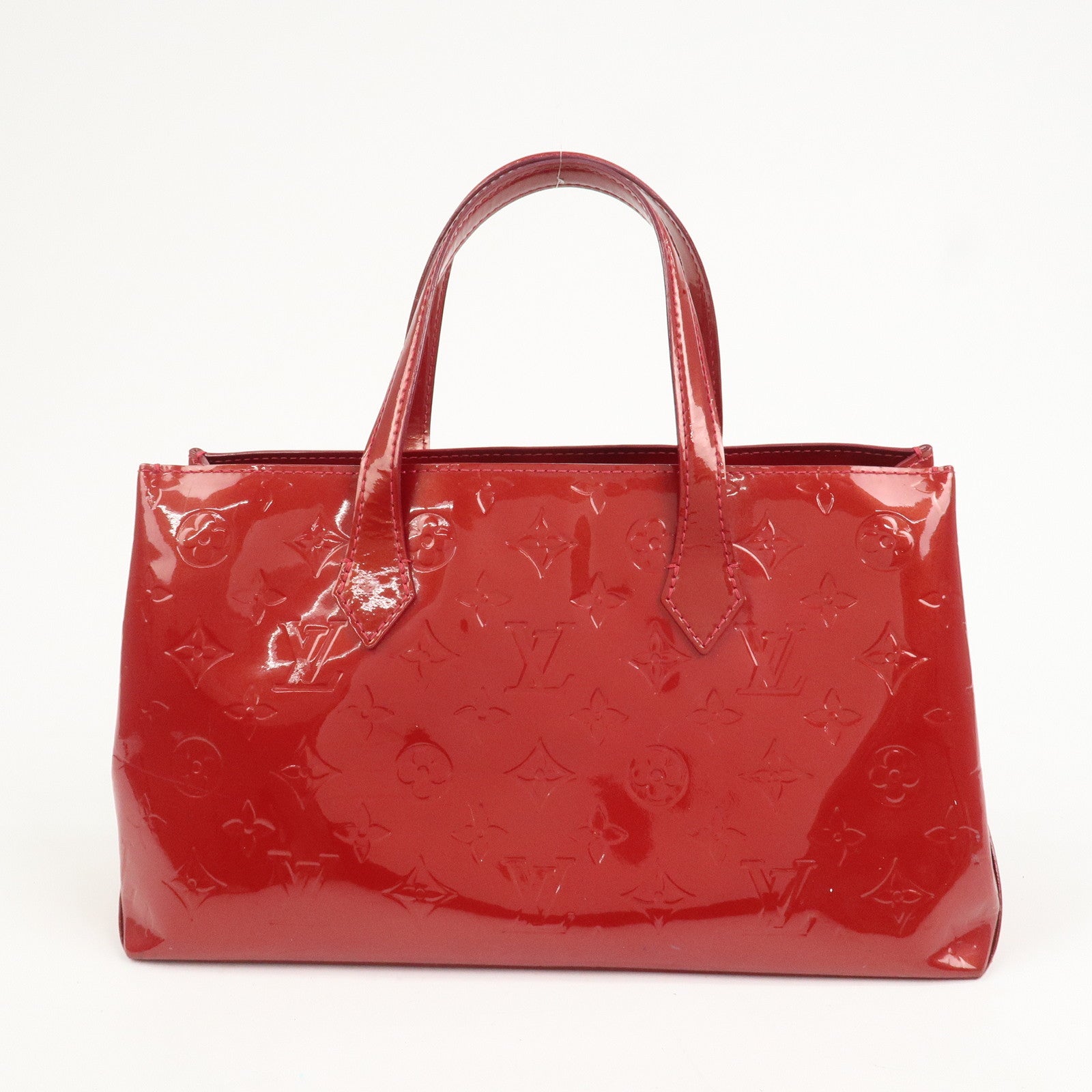 Louis Vuitton Monogram Vernis Wilshire PM Hand Bag M93642