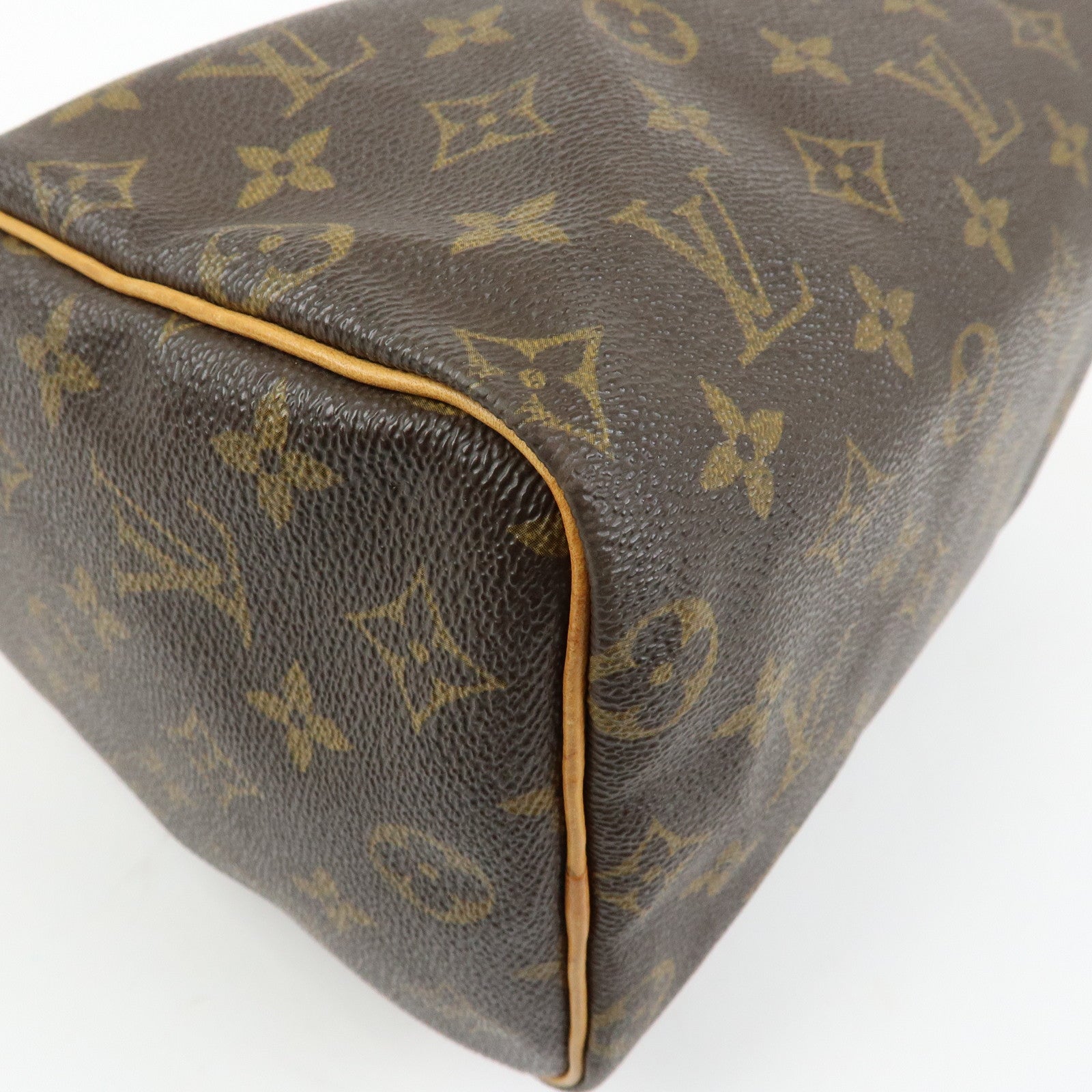 Louis Vuitton Monogram Speedy 25 Boston Bag Hand Bag Brown M41528