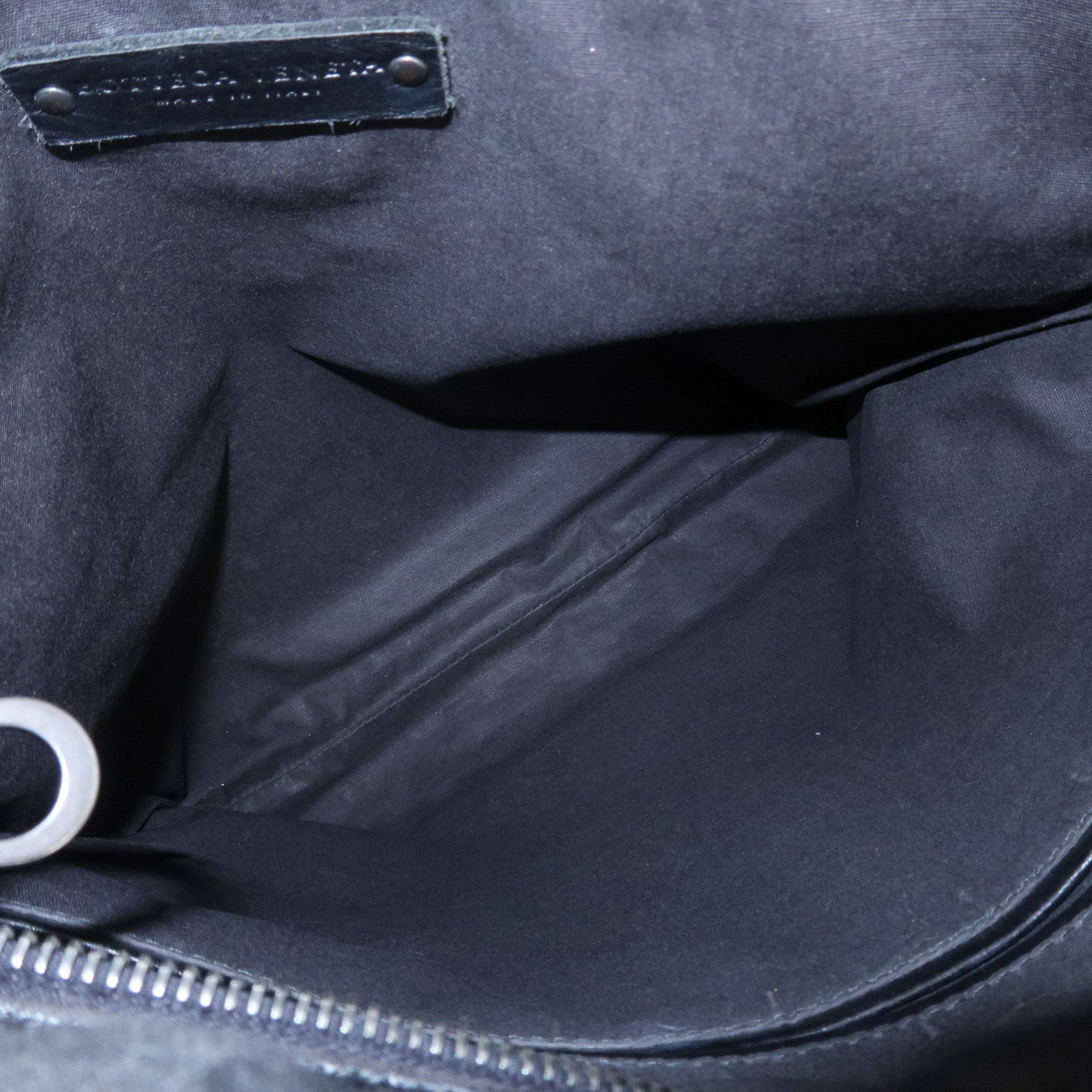 BOTTEGA VENETA Intrecciato Shoulder Bag Crossbody Bag Black 276356