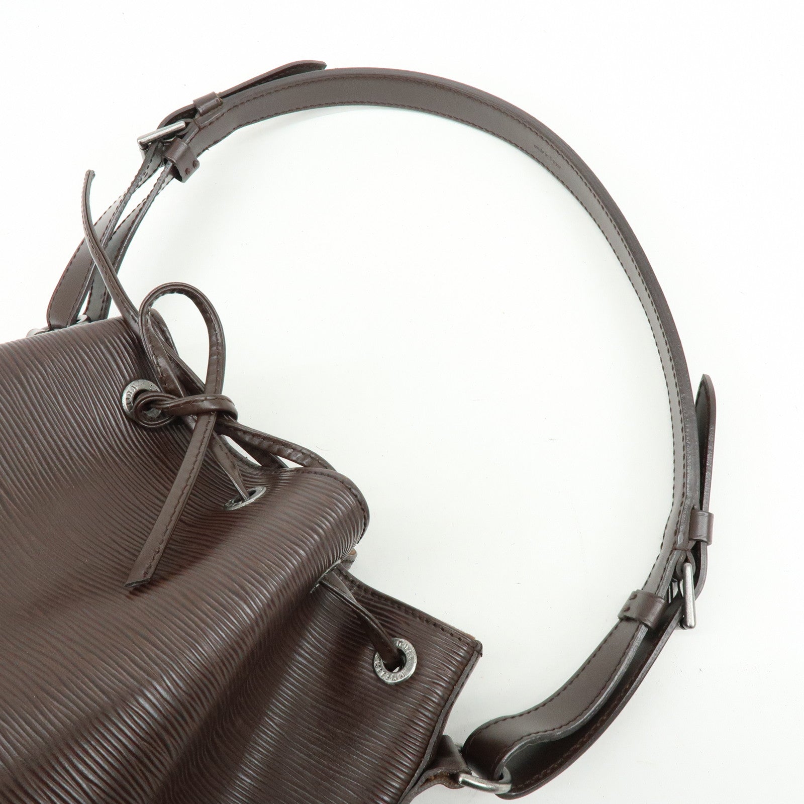 Louis Vuitton Epi Leather Petit Noe Shoulder Bag Mocha M5901D