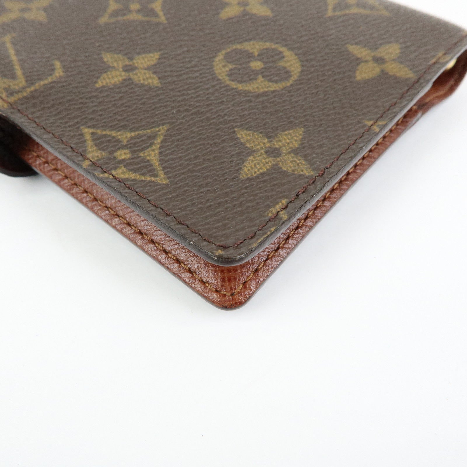 Louis Vuitton Monogram Agenda PM Planner Cover Brown R20005
