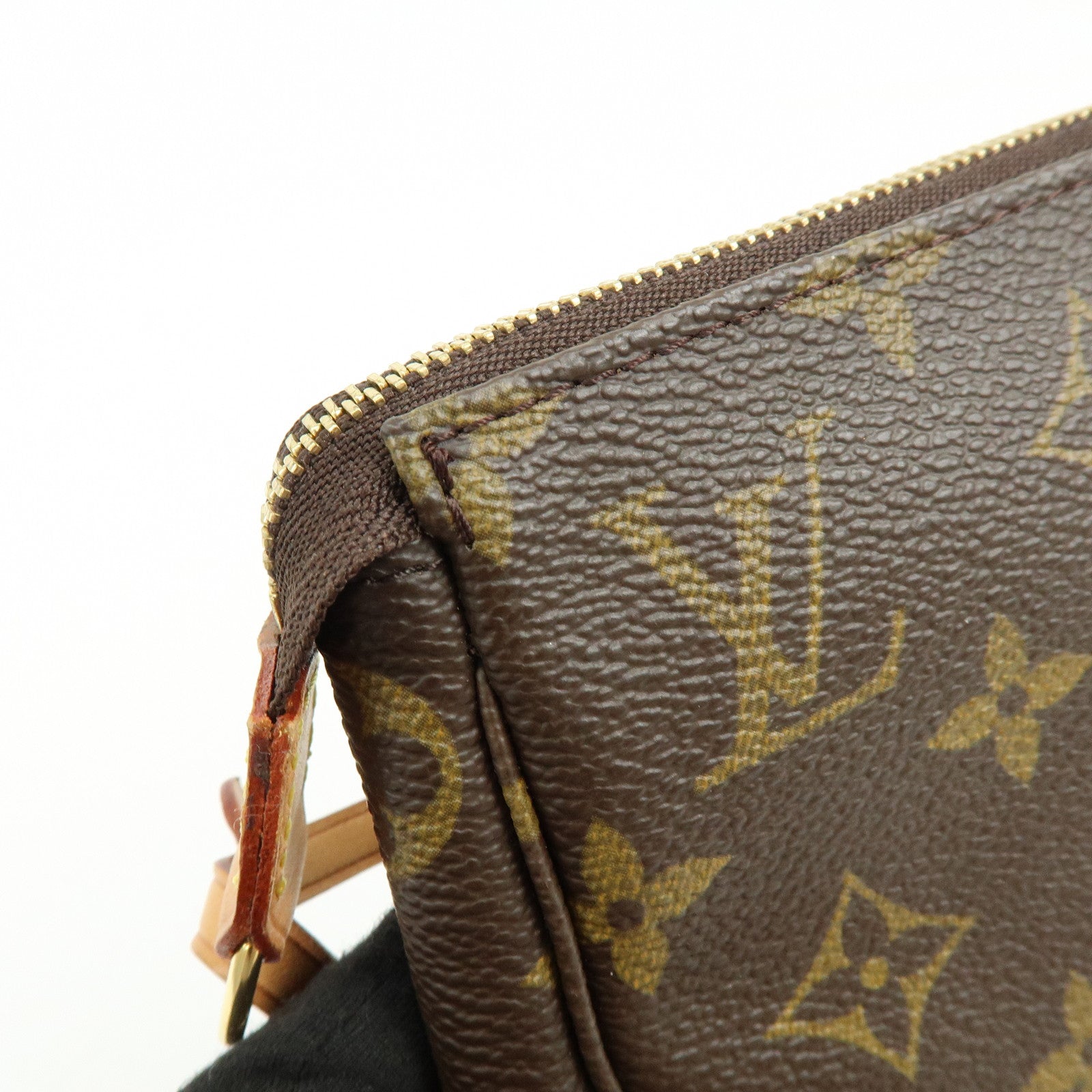 Louis Vuitton Monogram Pochette Accessoires Pouch Hand Bag M51980