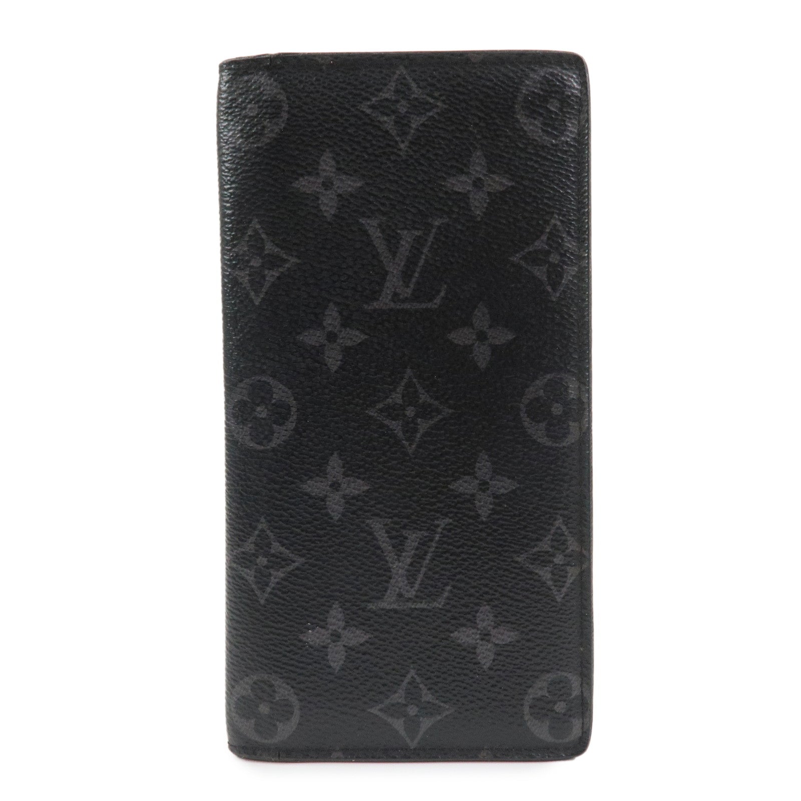 Louis Vuitton Monogram Eclips Portefeuille Brazza Wallet M61697