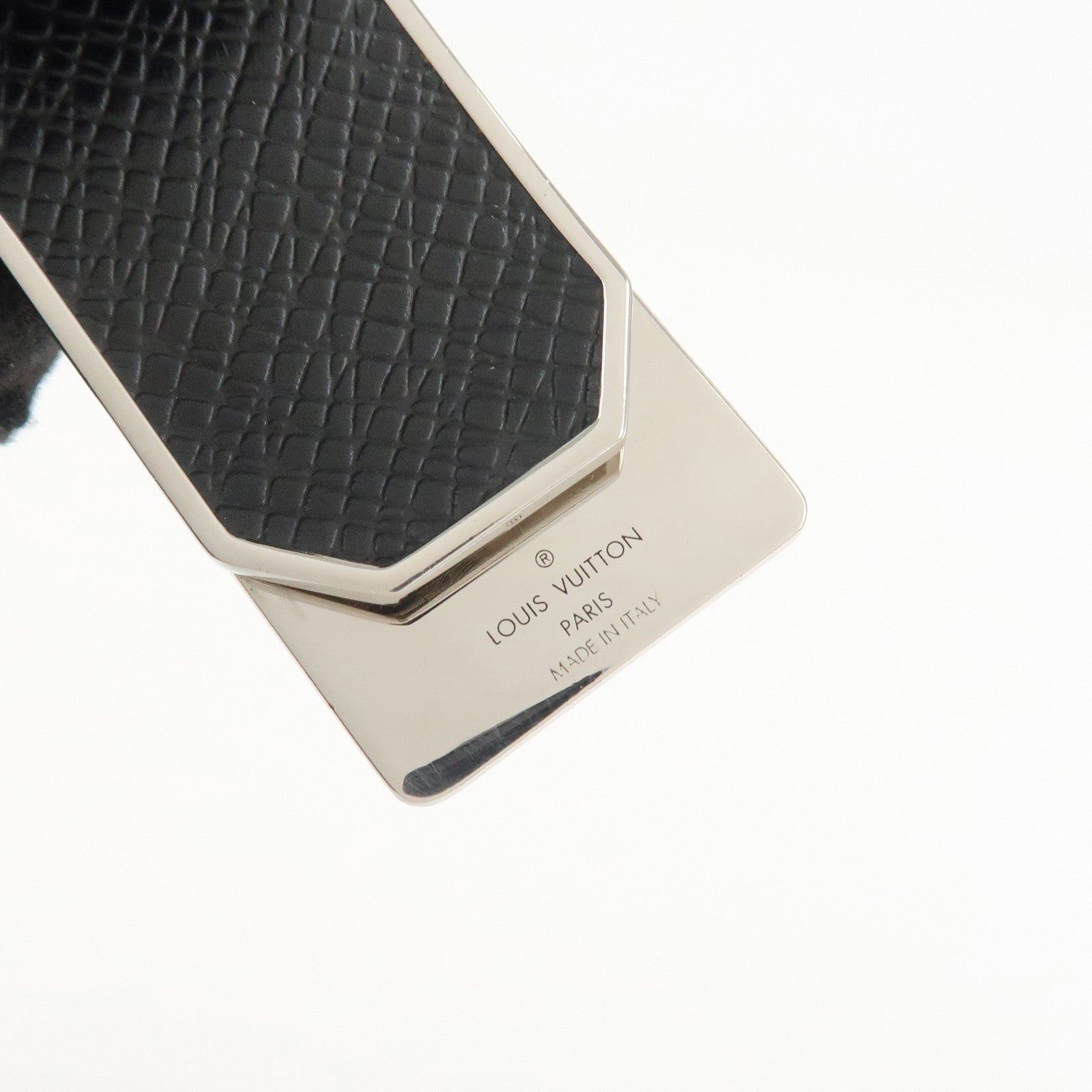 Louis Vuitton Pince Billets Neo LV Club Money Clip Black M00271 Used