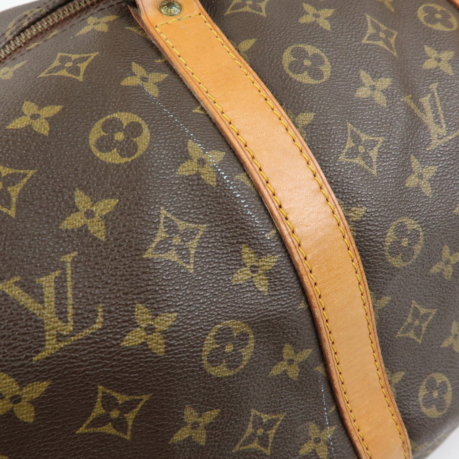 Louis Vuitton Monogram Keep All Bandouliere 60 Boston Bag M41412
