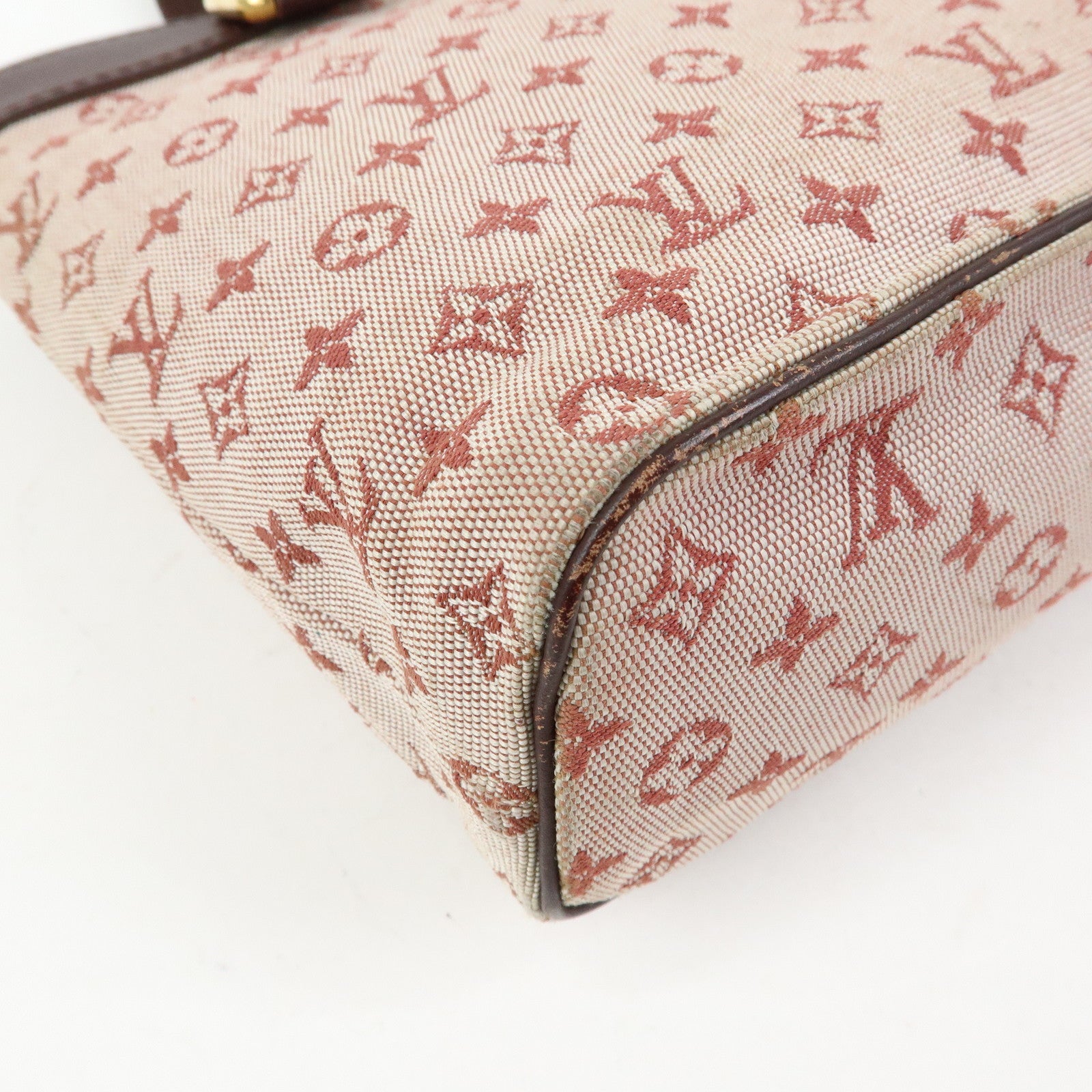 Louis Vuitton Monogram Mini Lucille PM Hand Bag Cerise M92678
