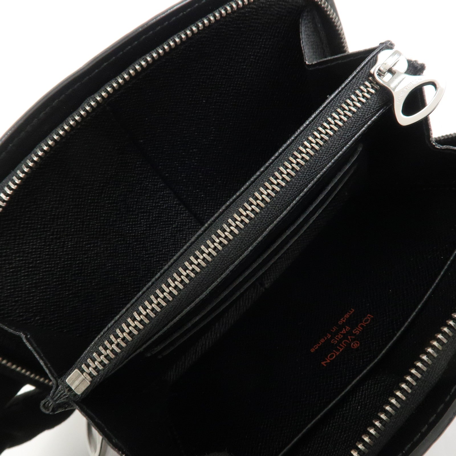 Louis Vuitton EpiZ Epi Leather Portefeuille Coin Case Noir M63442