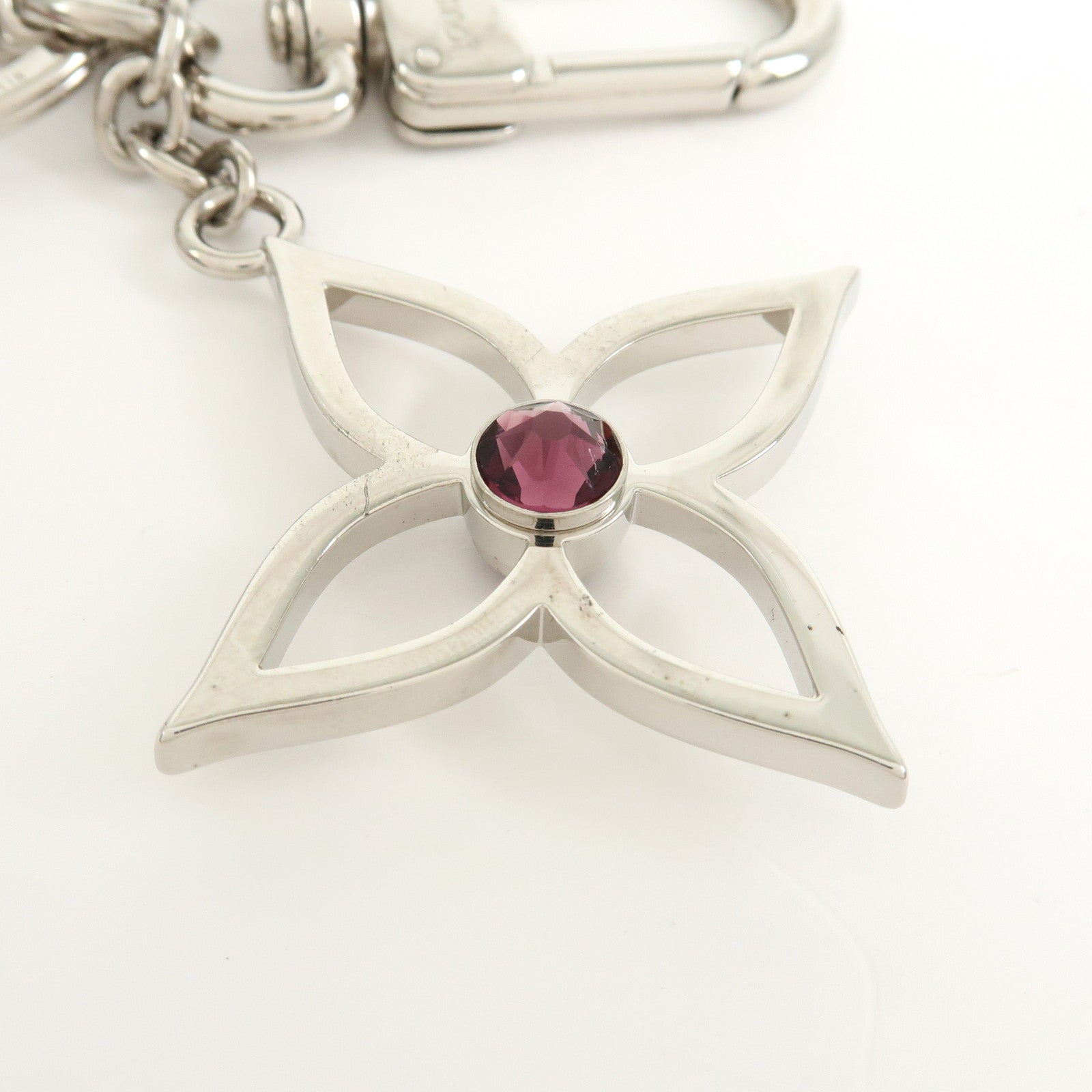 Louis Vuitton Porte Cles Colorline Strass Key Holder Charm M67357