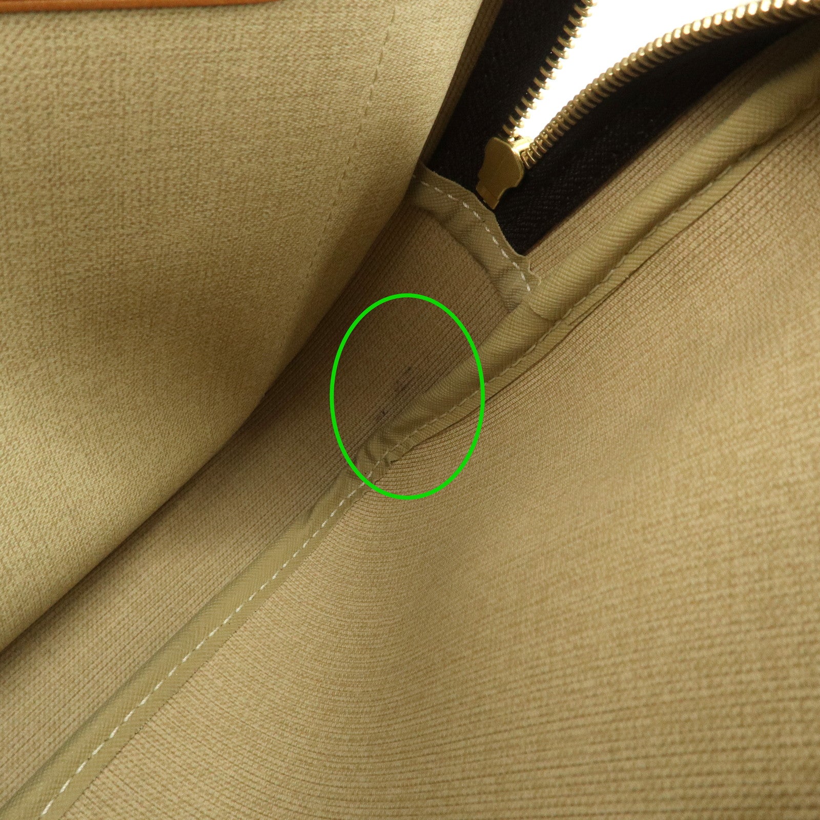 Louis Vuitton Monogram Reporter PM Shoulder Bag Brown M45254 Used