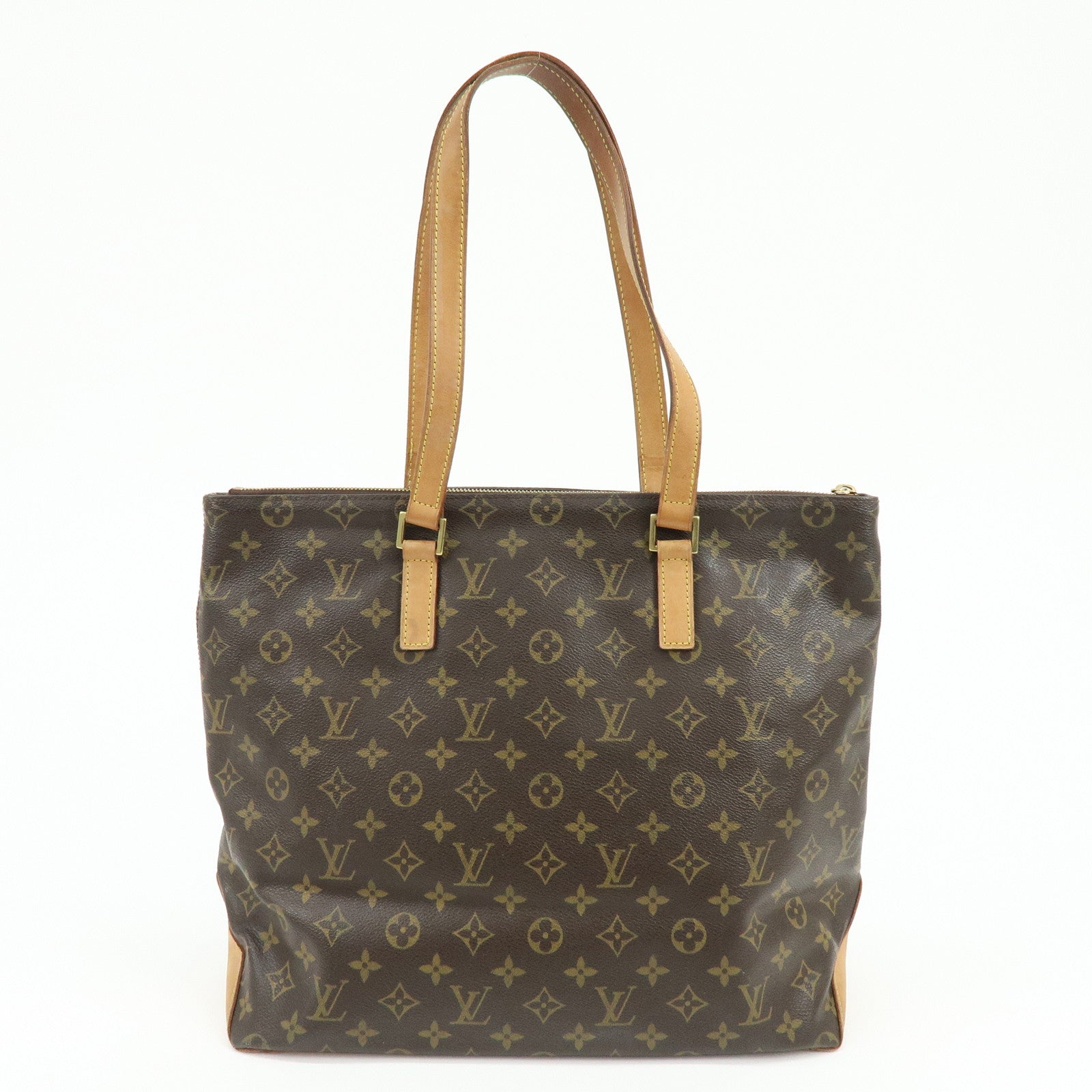 Louis Vuitton Monogram Cabas Mezzo Tote Bag Shoulder Bag M51151