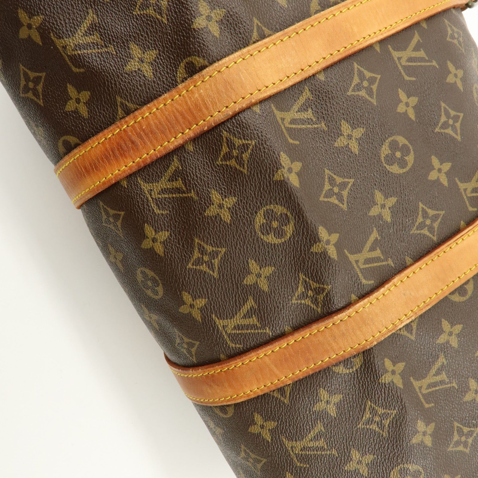 Louis Vuitton Monogram Keep All 50 Boston Bag Brown M41426