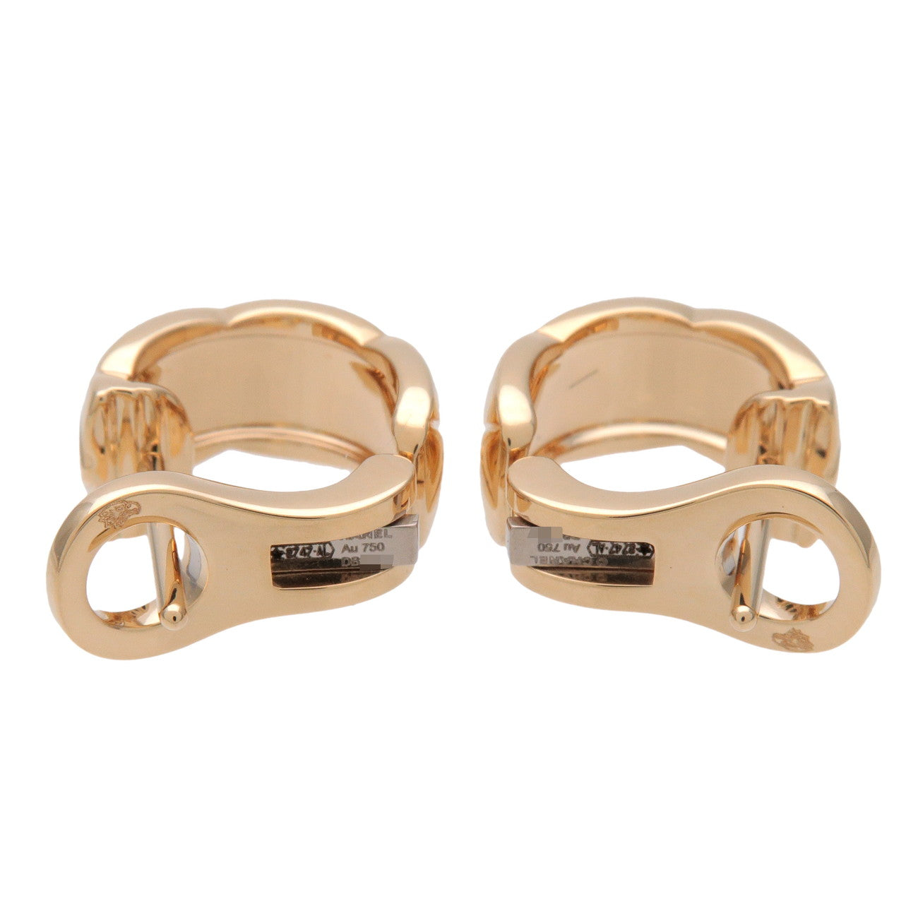 CHANEL COCO Crush Earrings K18 750YG Yellow Gold J11134