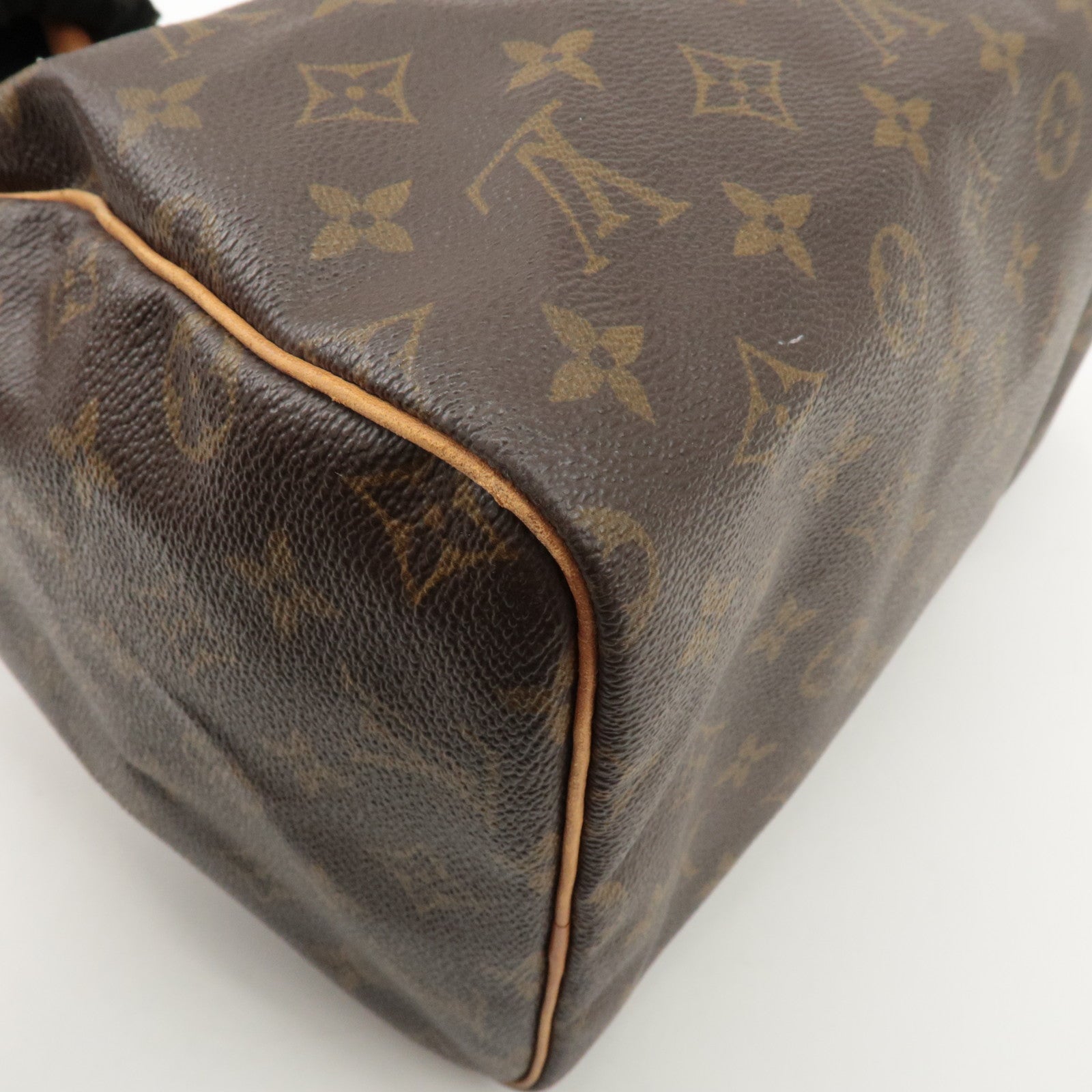 Louis Vuitton Monogram Speedy 30 Hand Bag Boston Bag M41526 Used