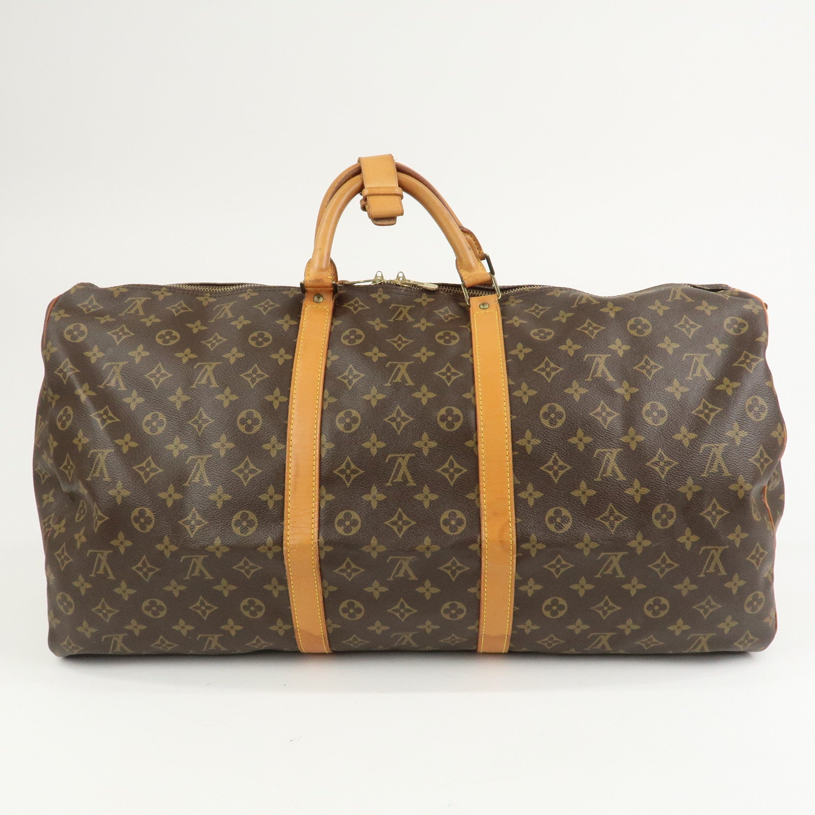 Louis Vuitton Monogram Keep All Bandouliere 60 Boston Bag M41412