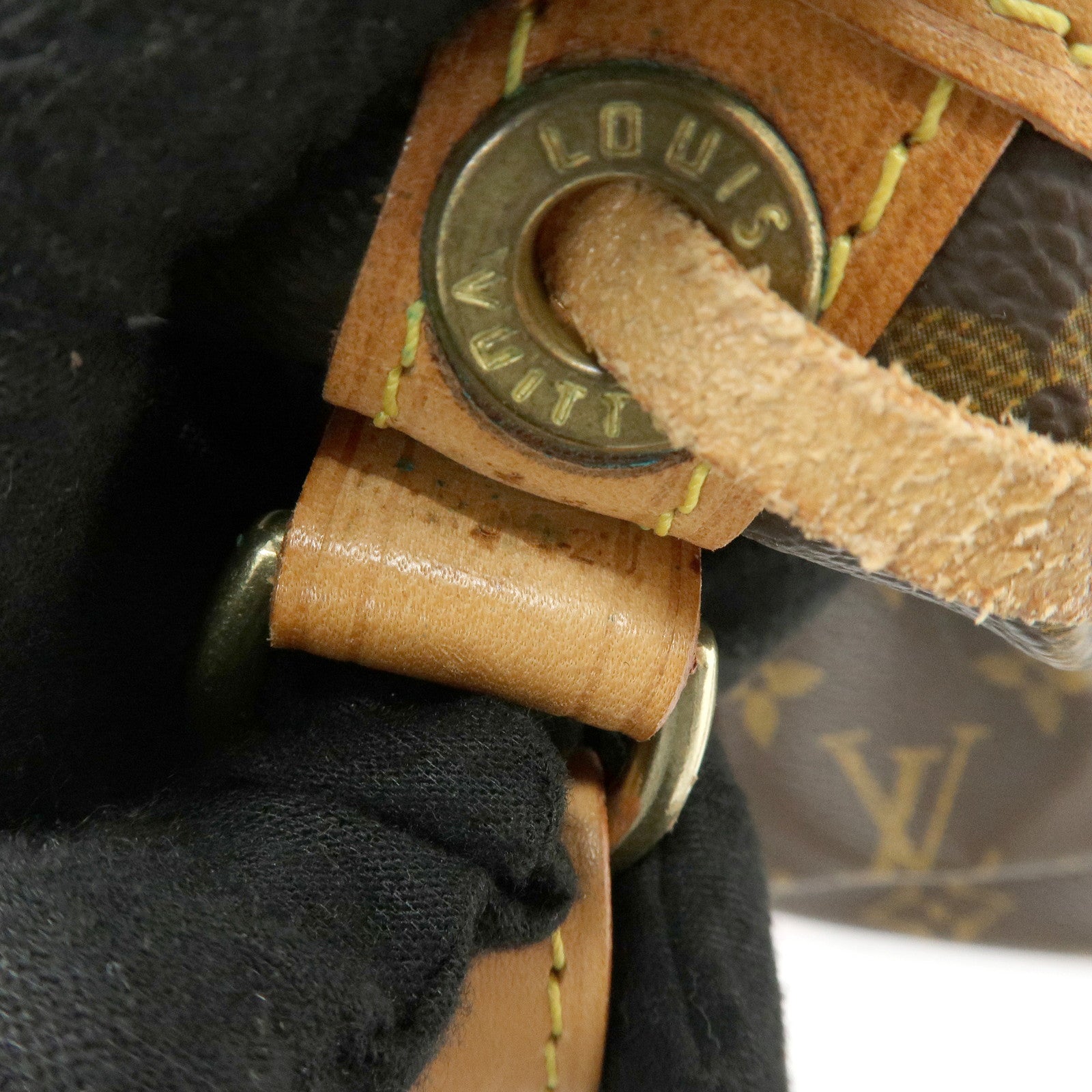 Louis Vuitton Monogram Petit Noe Shoulder Bag Brown M42226
