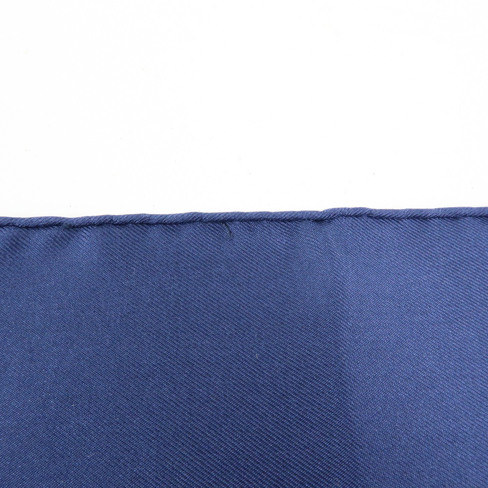 HERMES Carre 90 Silk 100% Scarf SPRINGS Navy