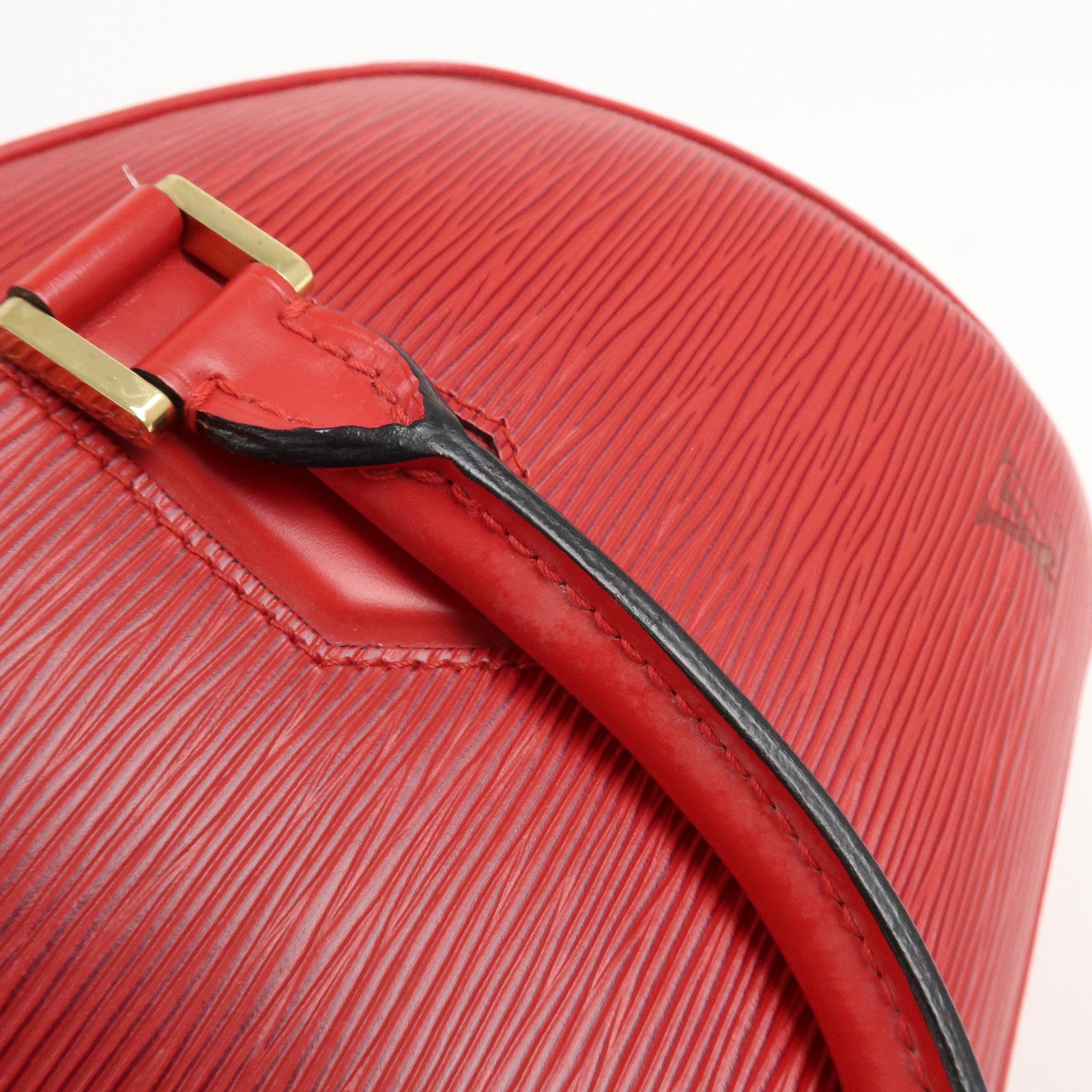 Louis Vuitton Epi Jasmine Hand Bag Castilian Red M52087