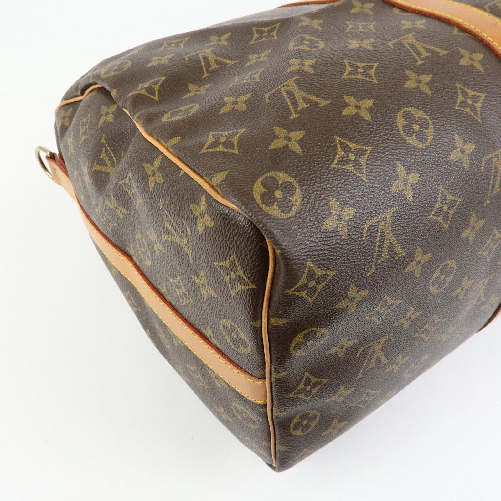 Louis Vuitton Monogram Keep All Bandouliere 50 Boston Bag M41416