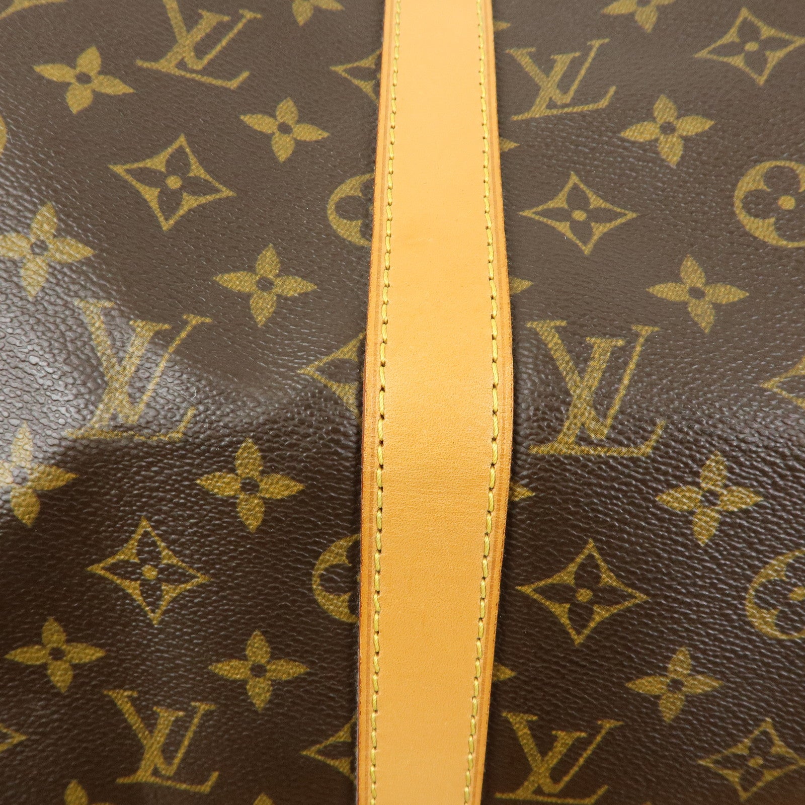 Louis Vuitton Monogram Keep All Bandouliere 50 Boston Bag M41416