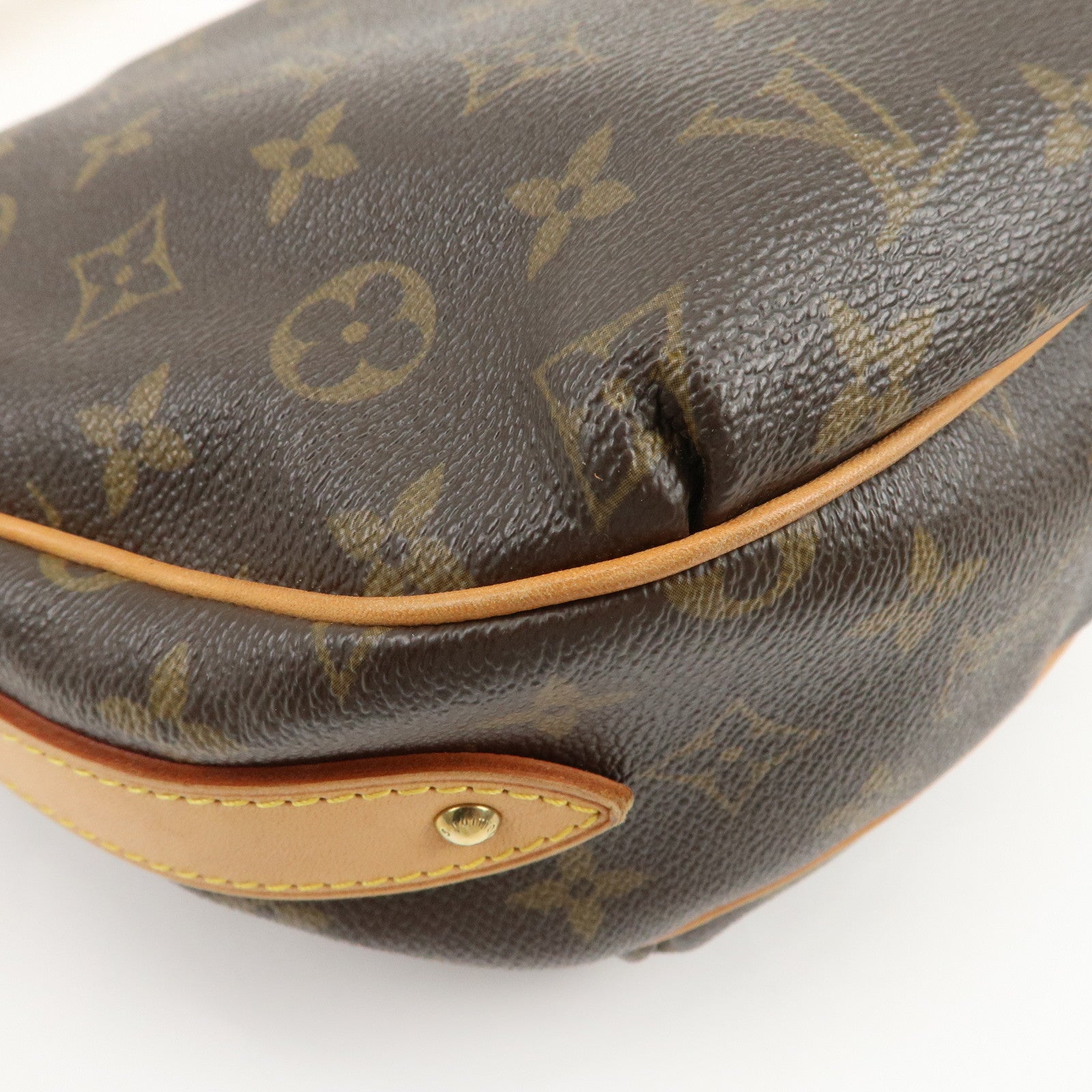 Louis Vuitton Monogram Tolum PM Shoulder Bag Hand Bag Brown M40076