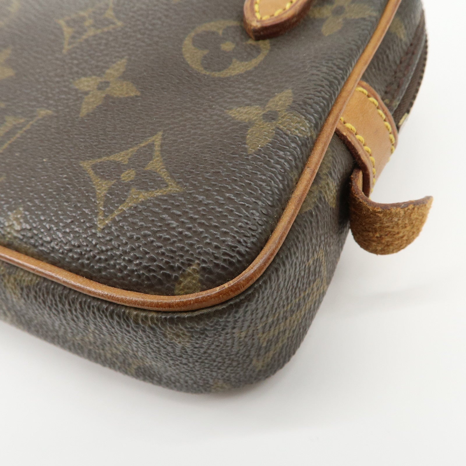 Louis Vuitton Monogram Pochette Marly Bandouliere Bag Brown M51828