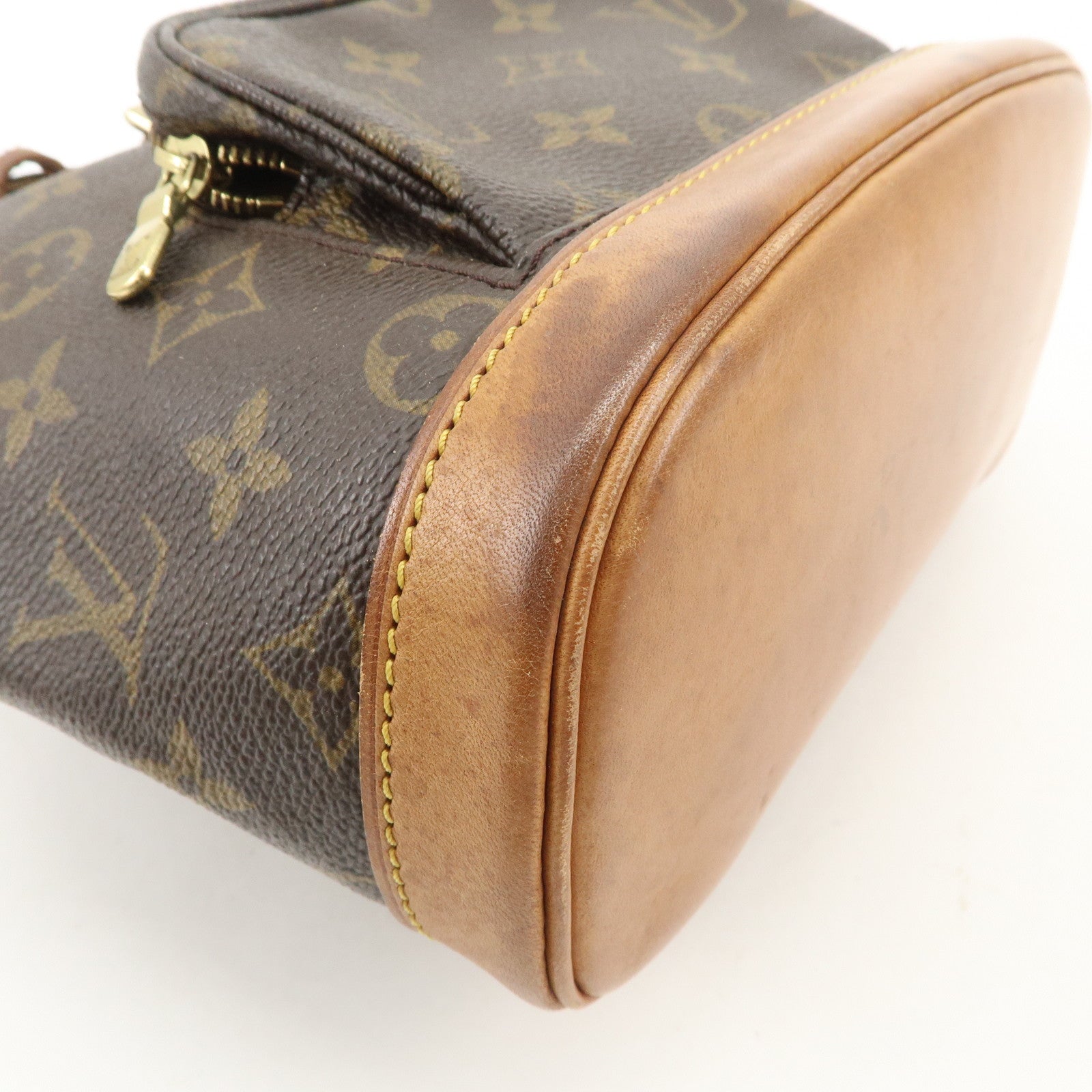 Louis Vuitton Monogram Mini Montsouris Canvas Backpack Brown M51137