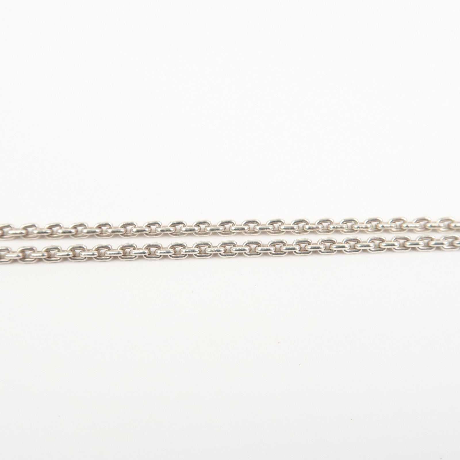 Louis Vuitton Lockit Pendant Necklace SV925 Silver D63534