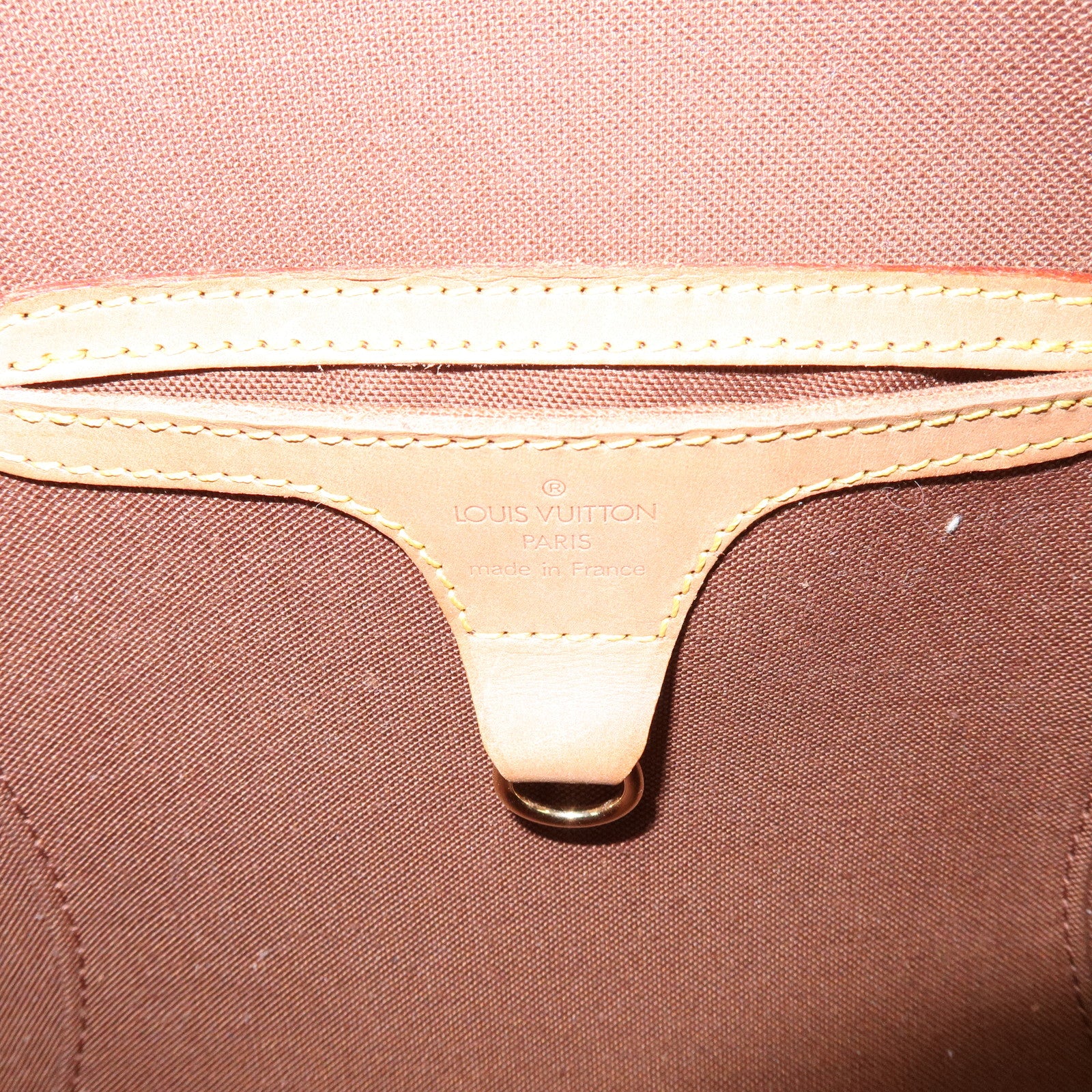 Louis Vuitton Monogram Ellipse MM Hand Bag Brown M51126