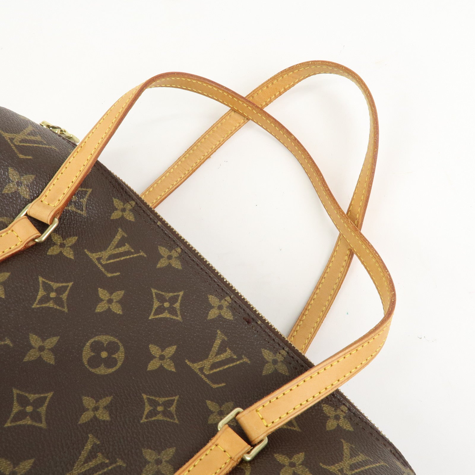 Louis Vuitton Monogram Papillon 30 Hand Bag Brown M51385
