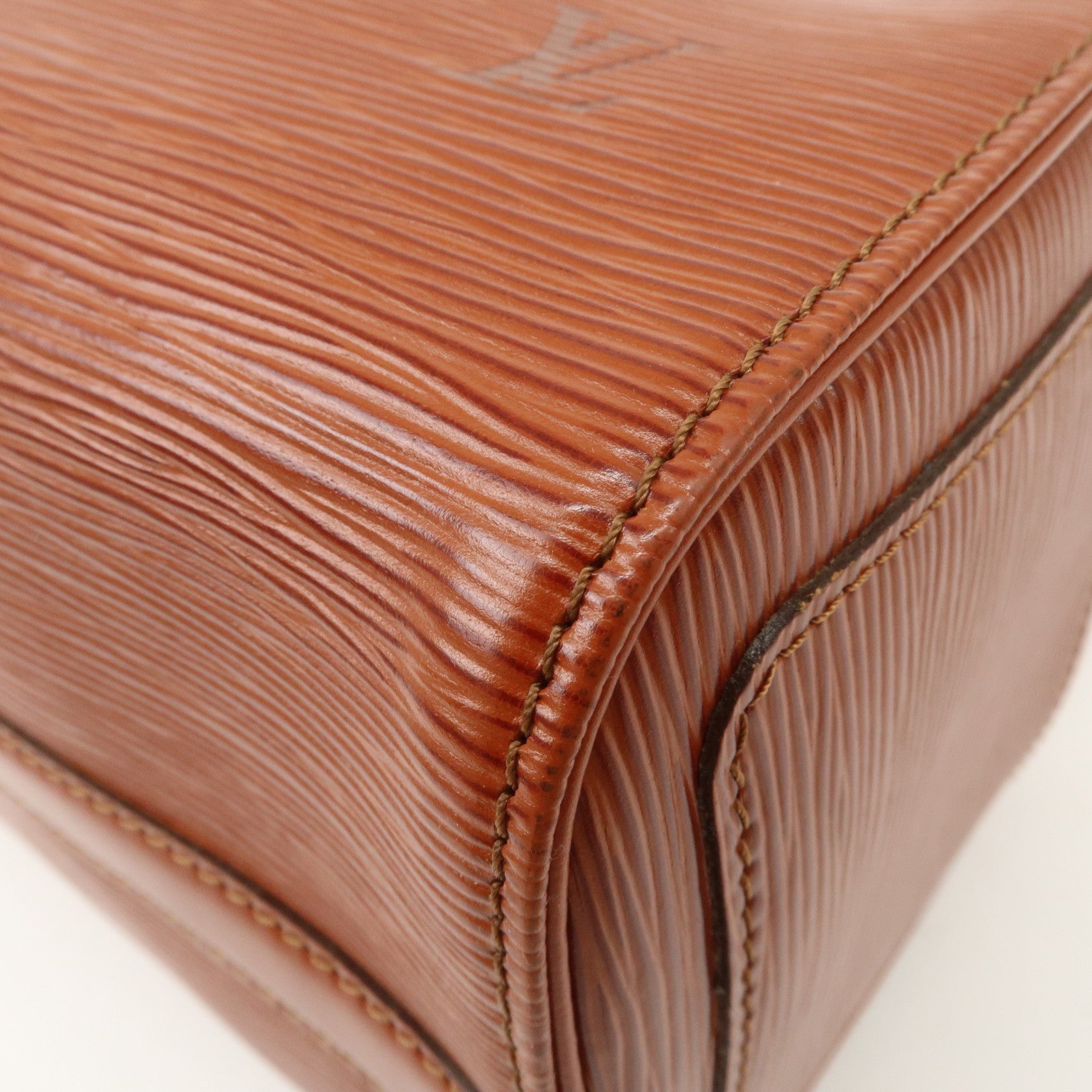 Louis Vuitton Epi Speedy 25 Hand Boston Bag Kenya Brown M43013 Used