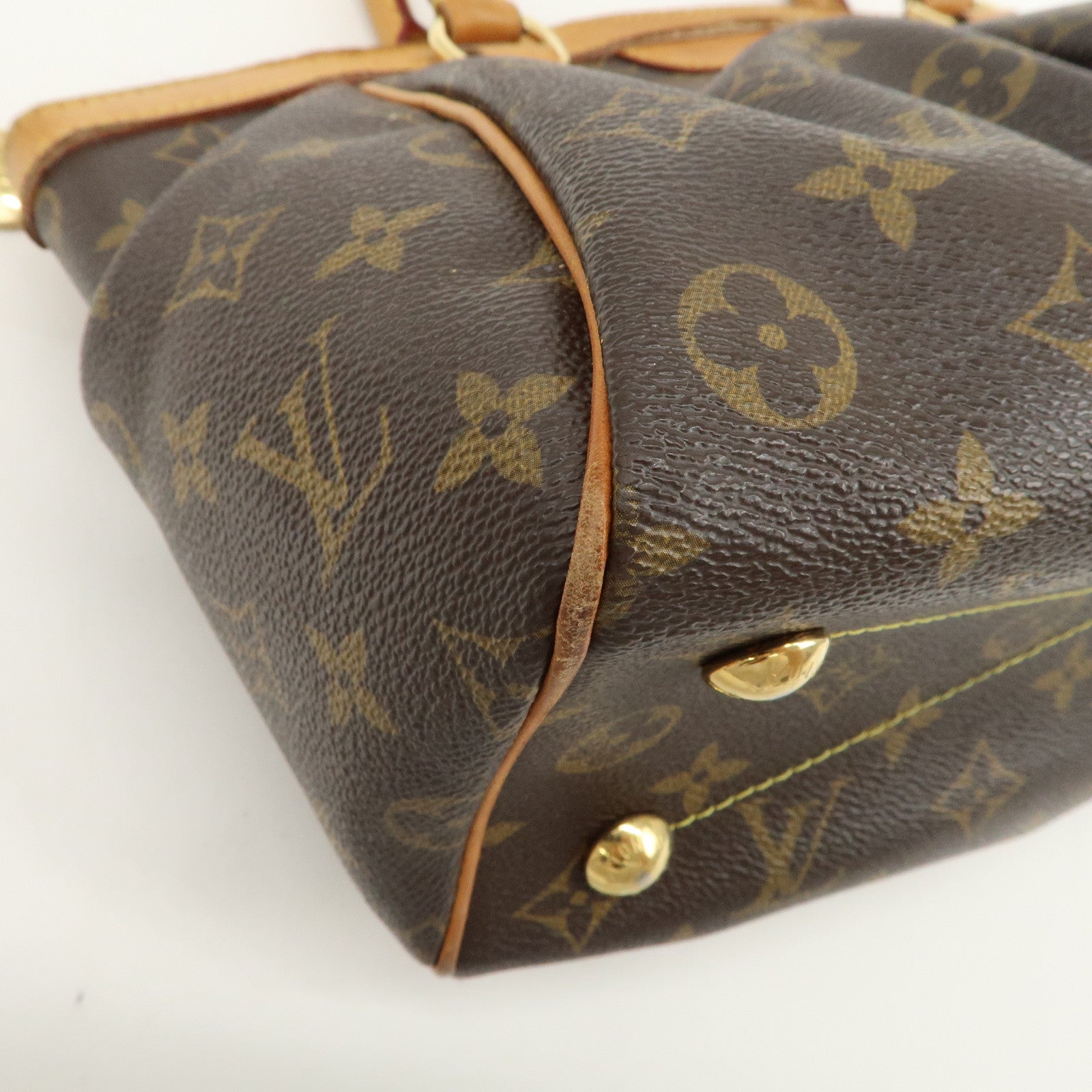 Louis Vuitton Monogram Tivoli PM Hand Bag Shoulder Bag Brown M40143