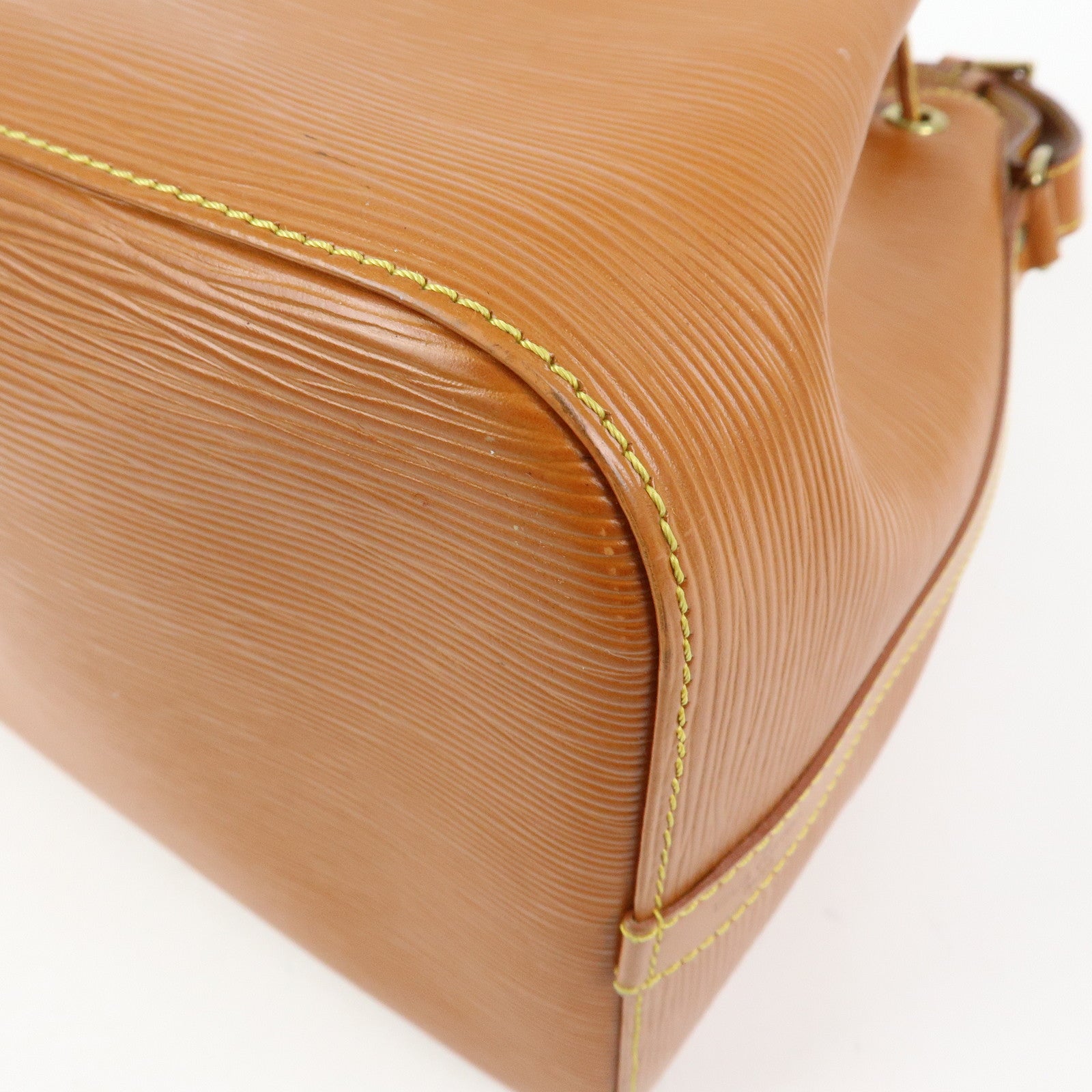 Louis Vuitton Epi Leather Petit Noe Shoulder Bag Zipang Gold M44108