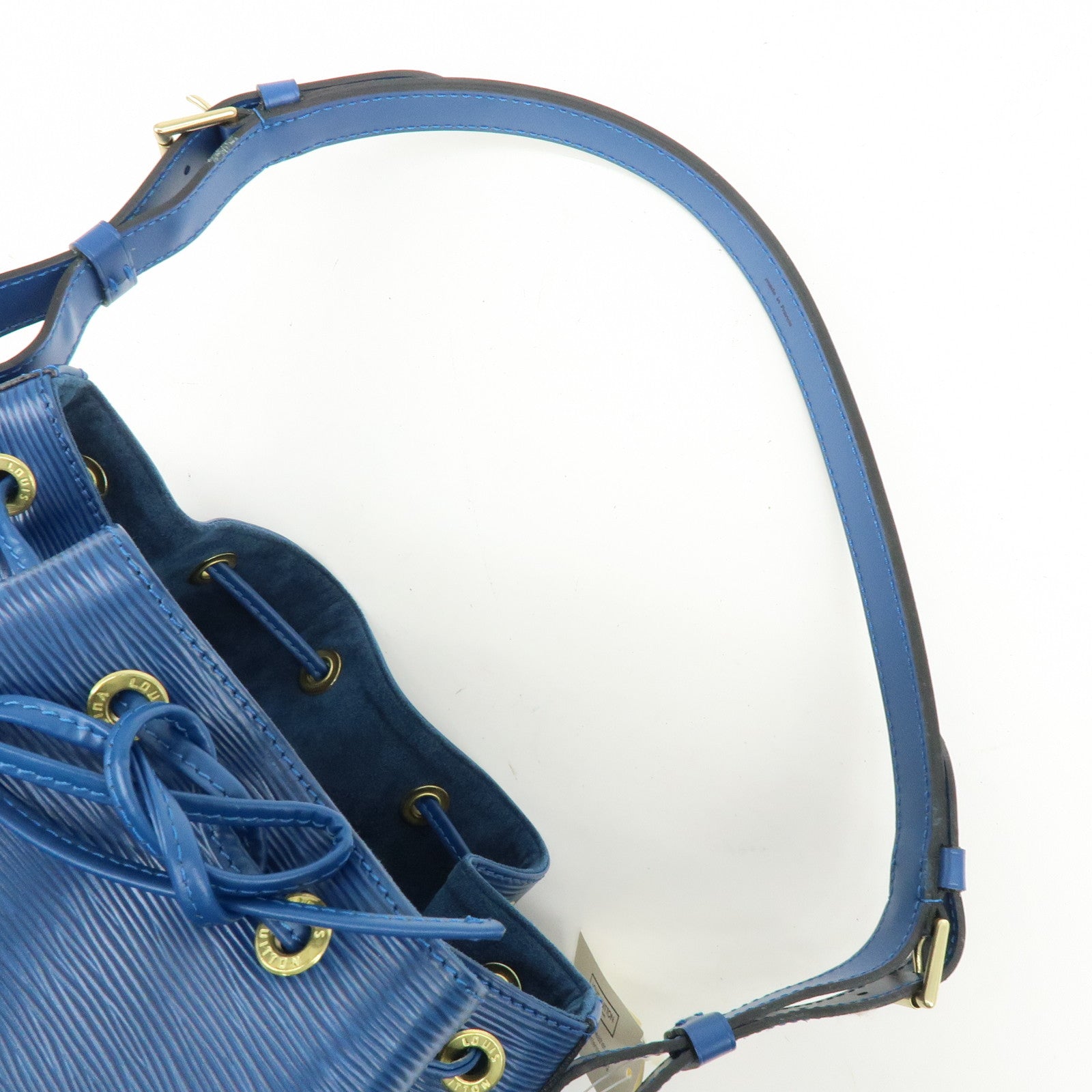 Louis Vuitton Epi Petit Noe Shoulder Bag Toledo Blue M44105