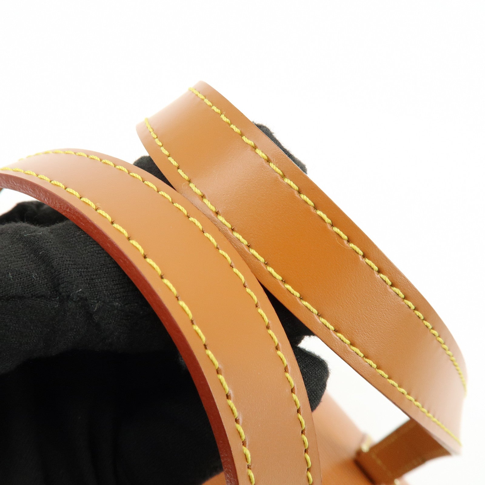 Louis Vuitton Epi Soufflot Hand Bag Shoulder Bag Zipang Gold M52228