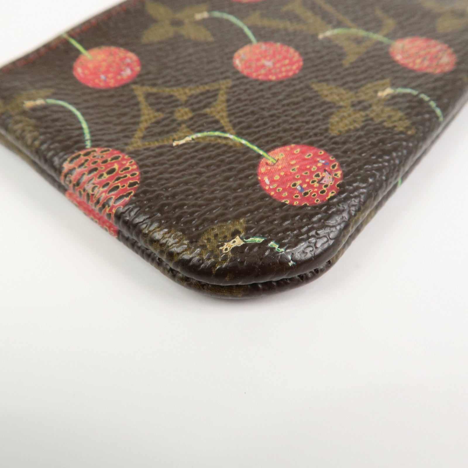 Louis Vuitton Monogram Cherry Pochette Cles Coin Case M95042