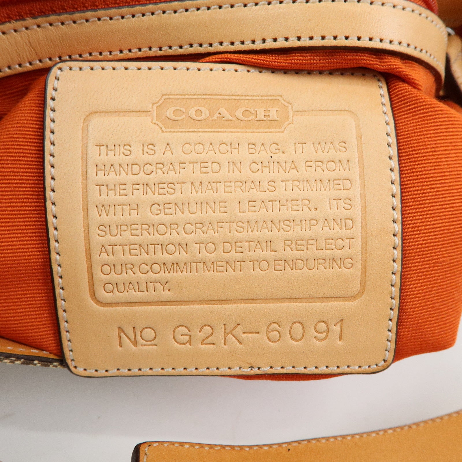 COACH Set of 3 Signature Canvas Leather Shoulder Bag Hand Bag