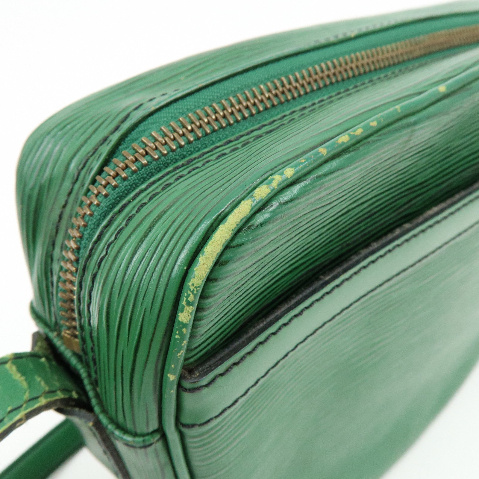 Louis Vuitton Epi Jeune Fille Shoulder Bag Borneo Green M52154