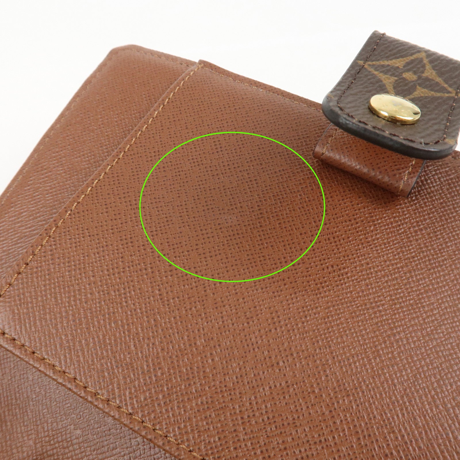 Louis Vuitton Monogram Agenda MM Planner Cover Brown R20105