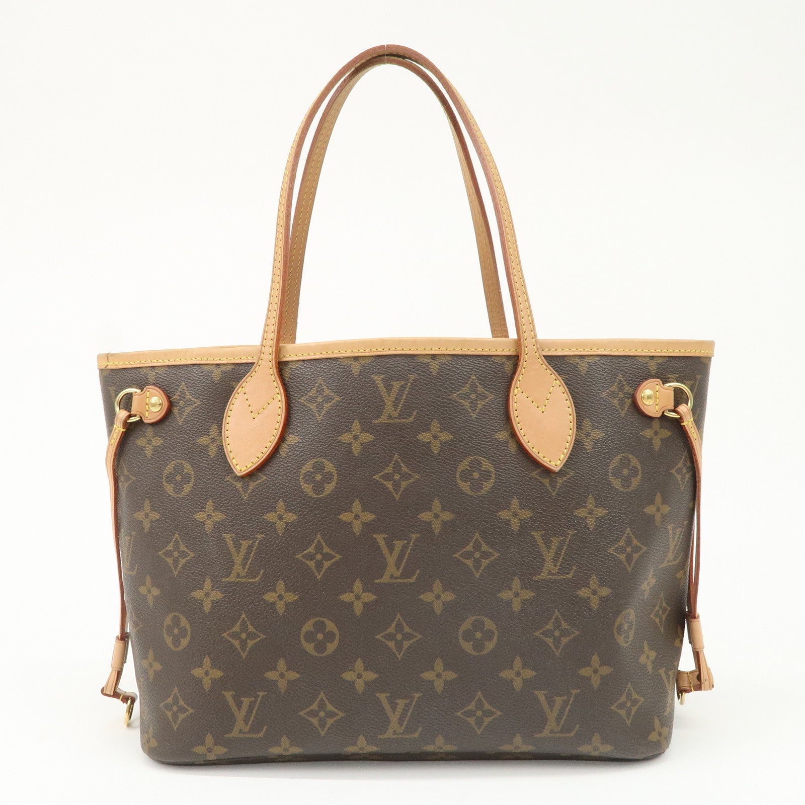 Louis Vuitton Monogram Neverfull PM Tote Bag Brown M40155