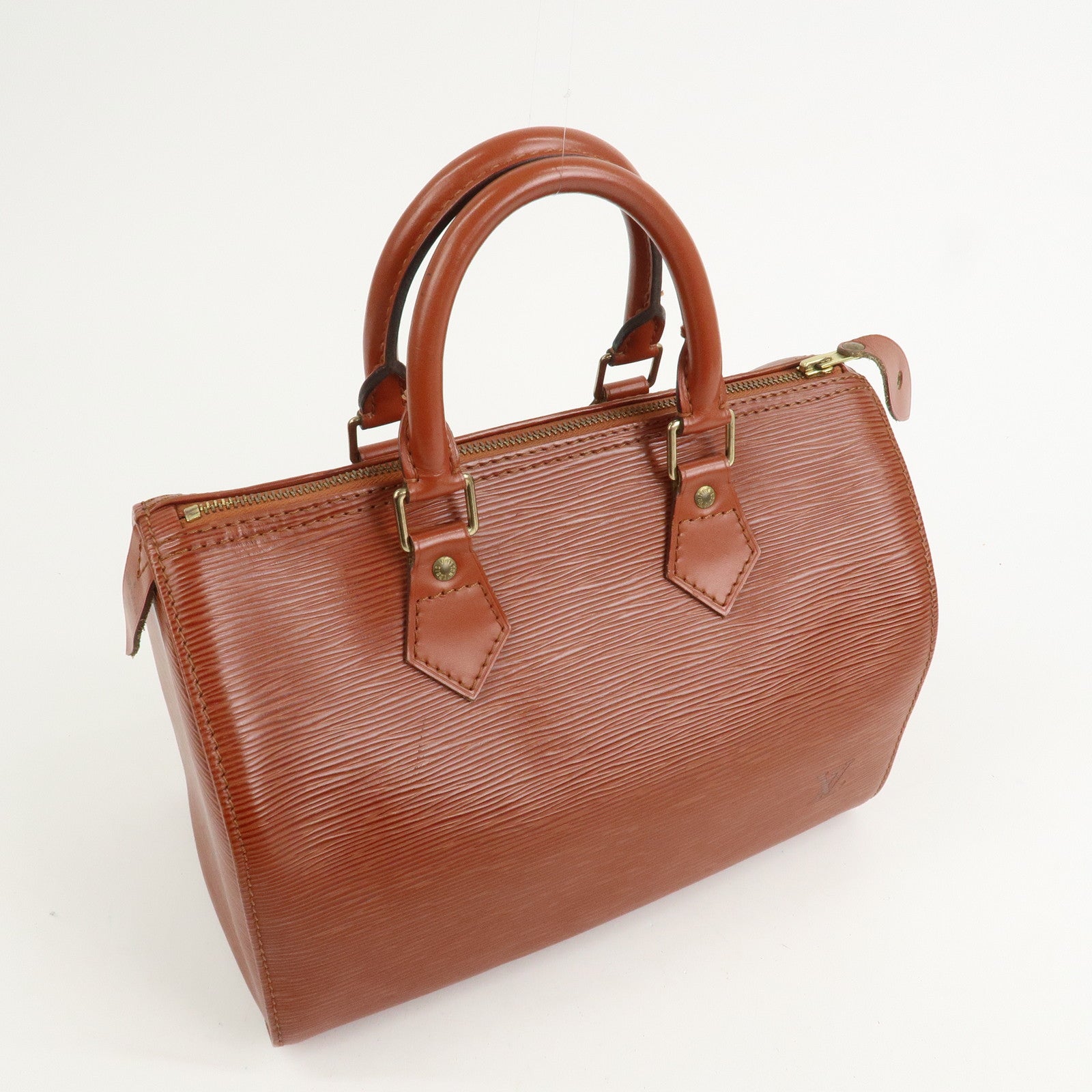Louis Vuitton Epi Speedy 25 Hand Boston Bag Kenya Brown M43013