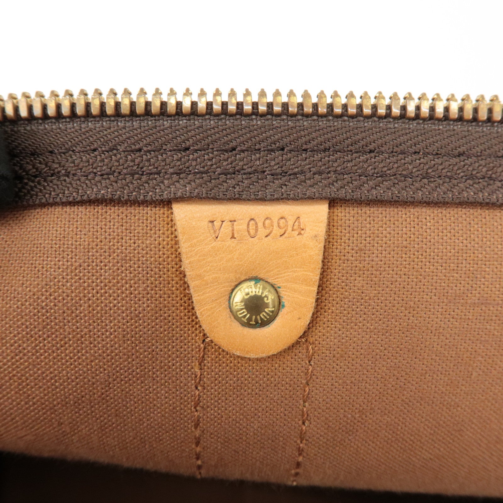 Louis Vuitton Monogram Keep All 50 Bandouliere Boston Bag M41416 Used