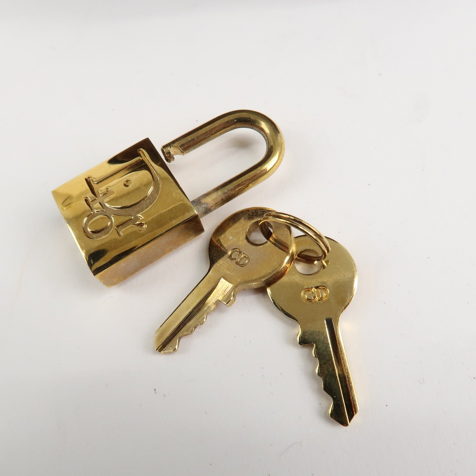 Christian Dior Double Saddle Nylon Leather Hand Boston Bag Brown Used